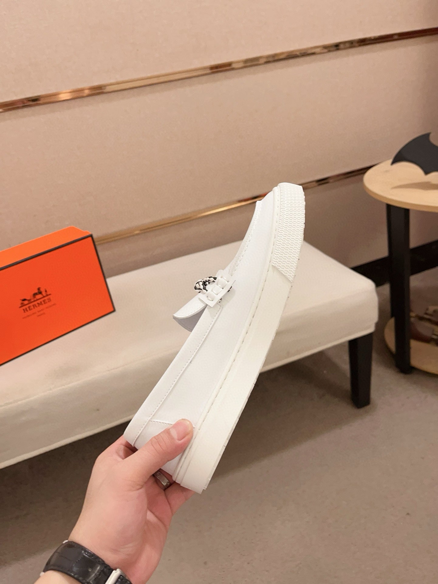 HM Men's Loafer Cowhide 564401