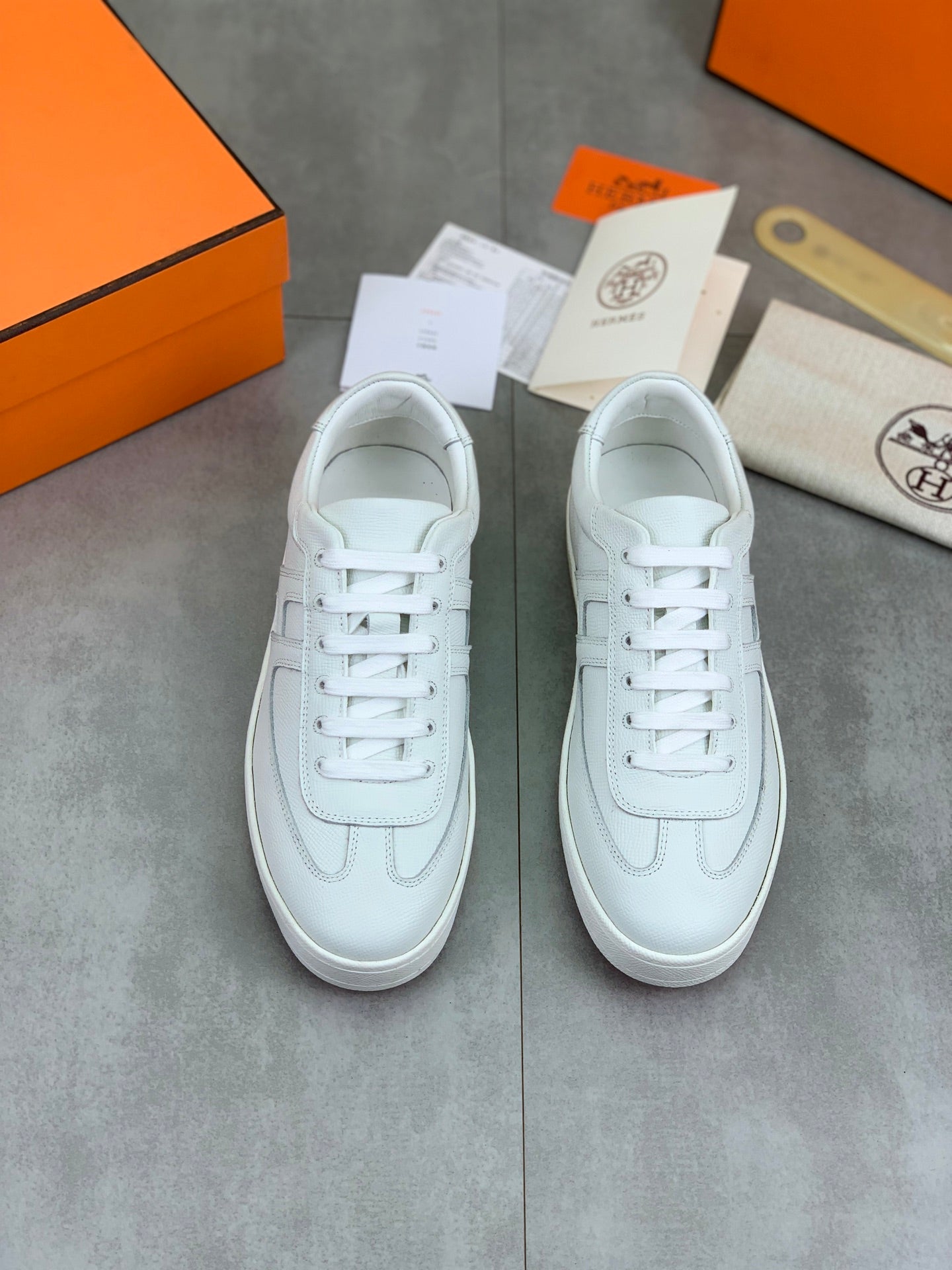 HM Men's Sneaker Multicolor Cowhide 603244