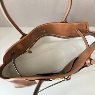 MiuMiu popular vintage tote bag sheepskin