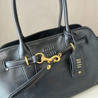 MiuMiu popular vintage tote bag sheepskin