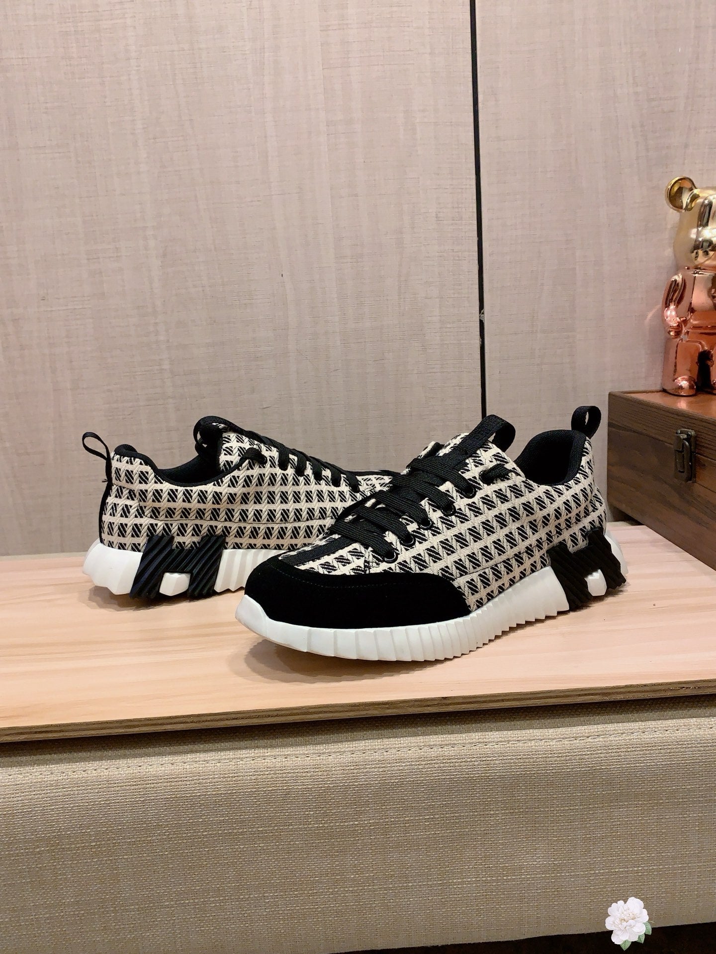 HM Men's Sneaker Sheepskin 605898