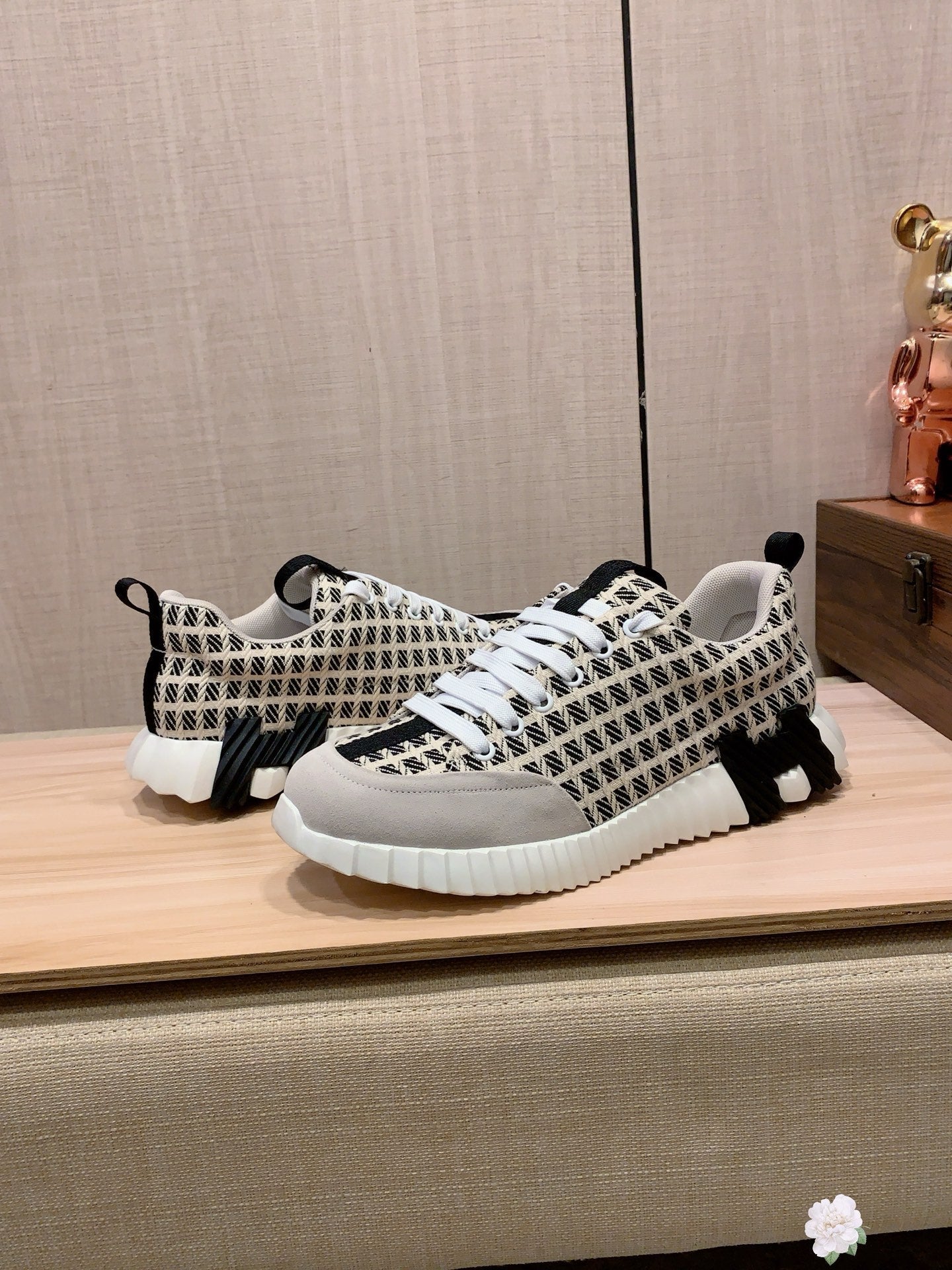 HM Men's Sneaker Sheepskin 605898