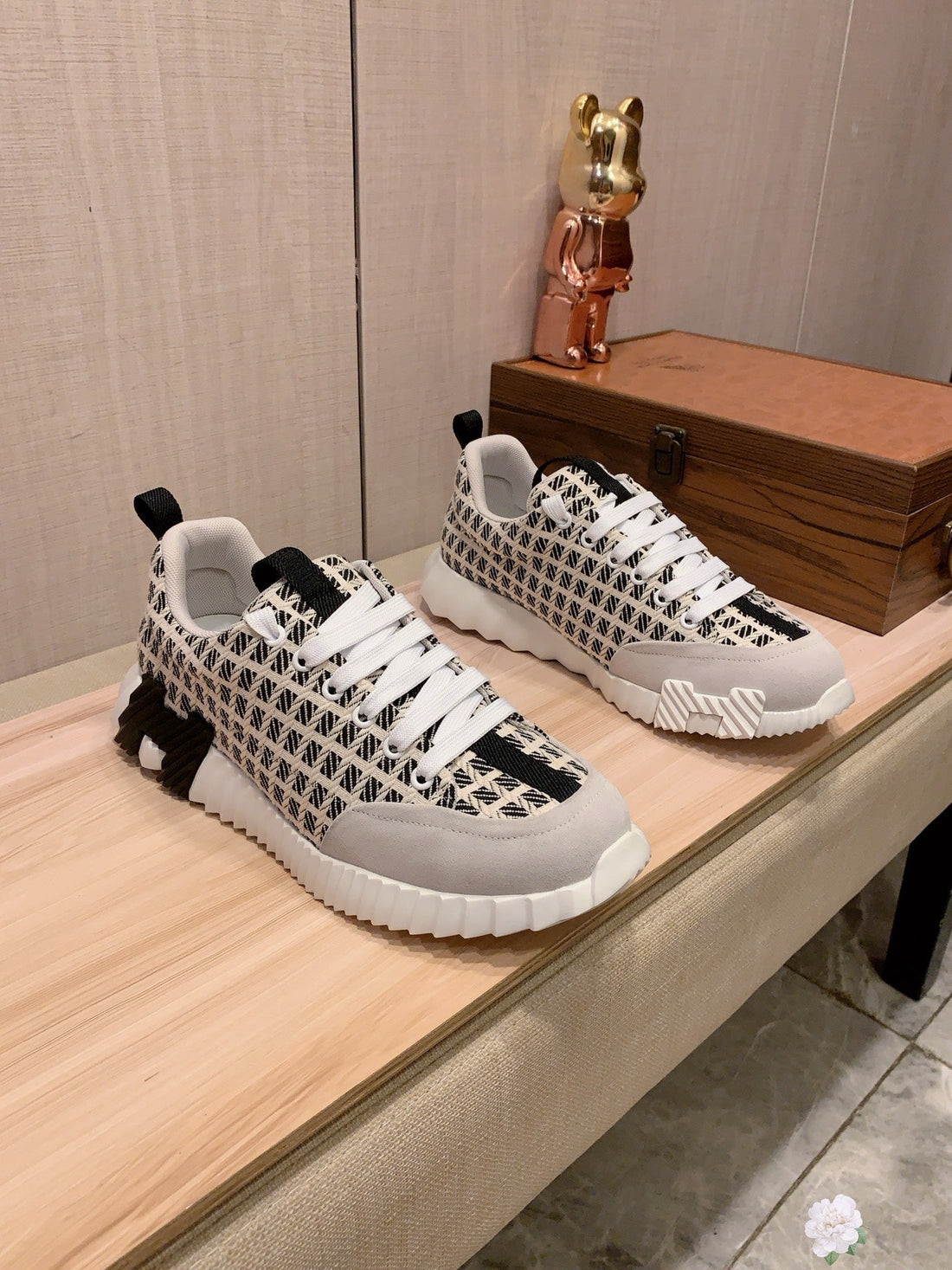 HM Men's Sneaker Sheepskin 605898