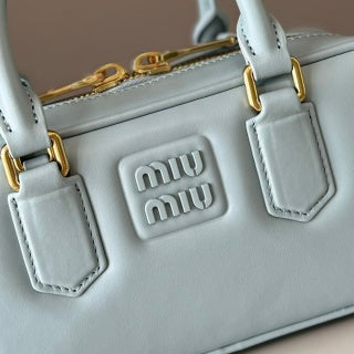 Miu Miu Wander Matelassé Bag Leather