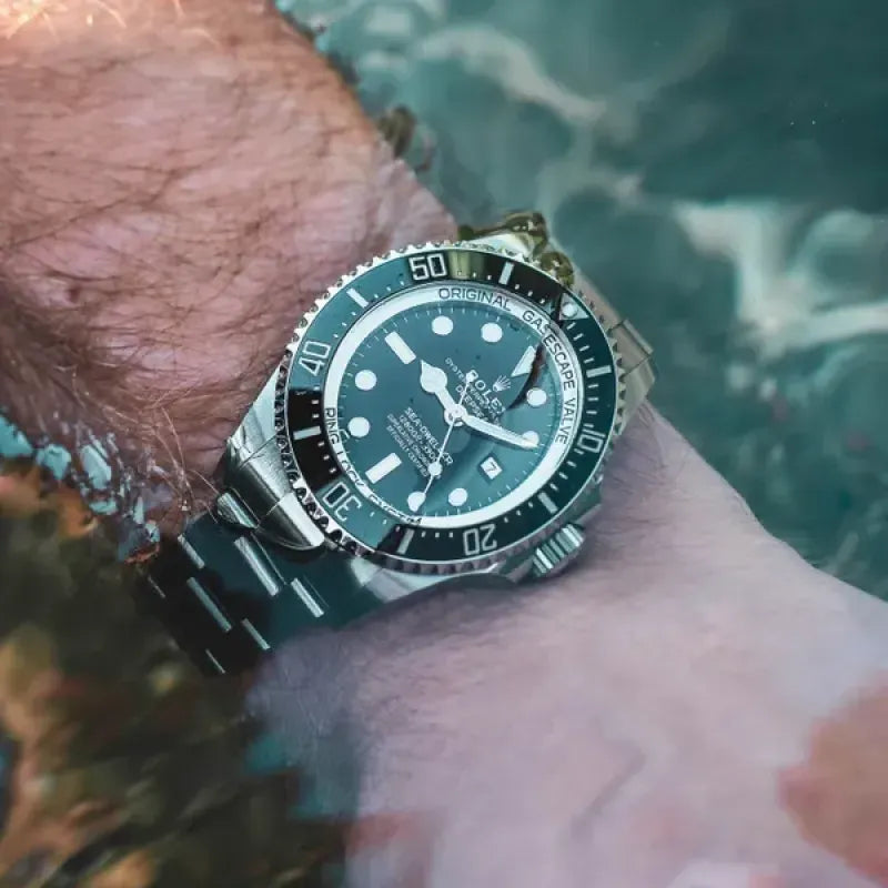 Rolex Sea Dweller Silver Black Dial 43mm m126600-0001
