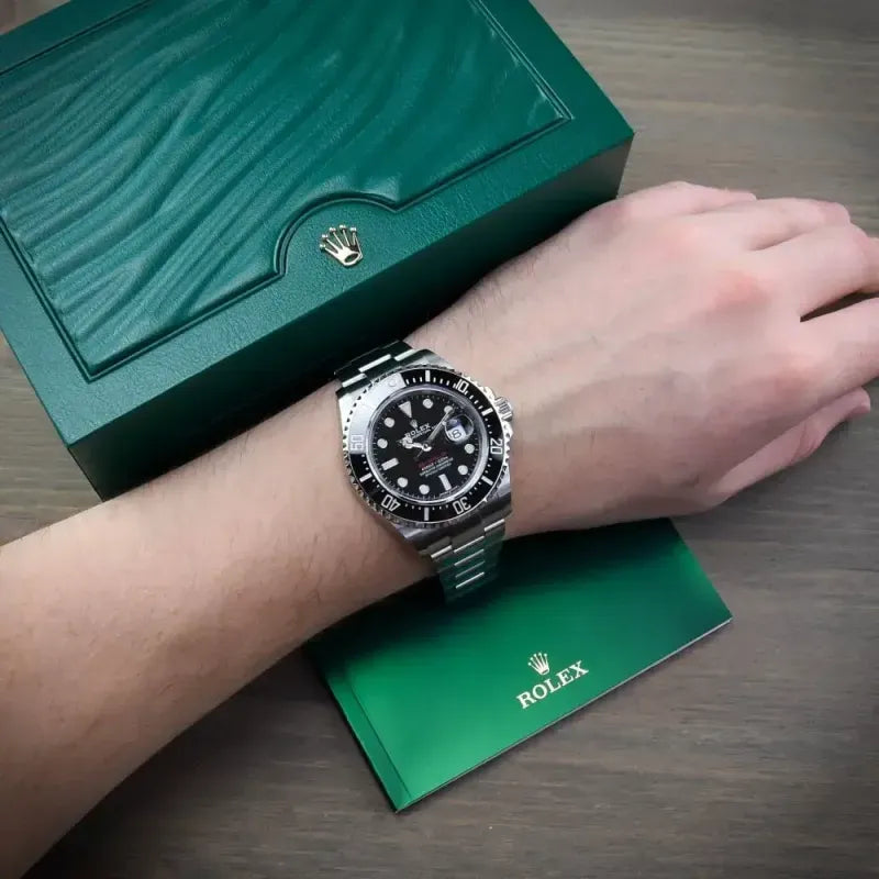 Rolex Sea Dweller Silver Black Dial 43mm m126600-0001