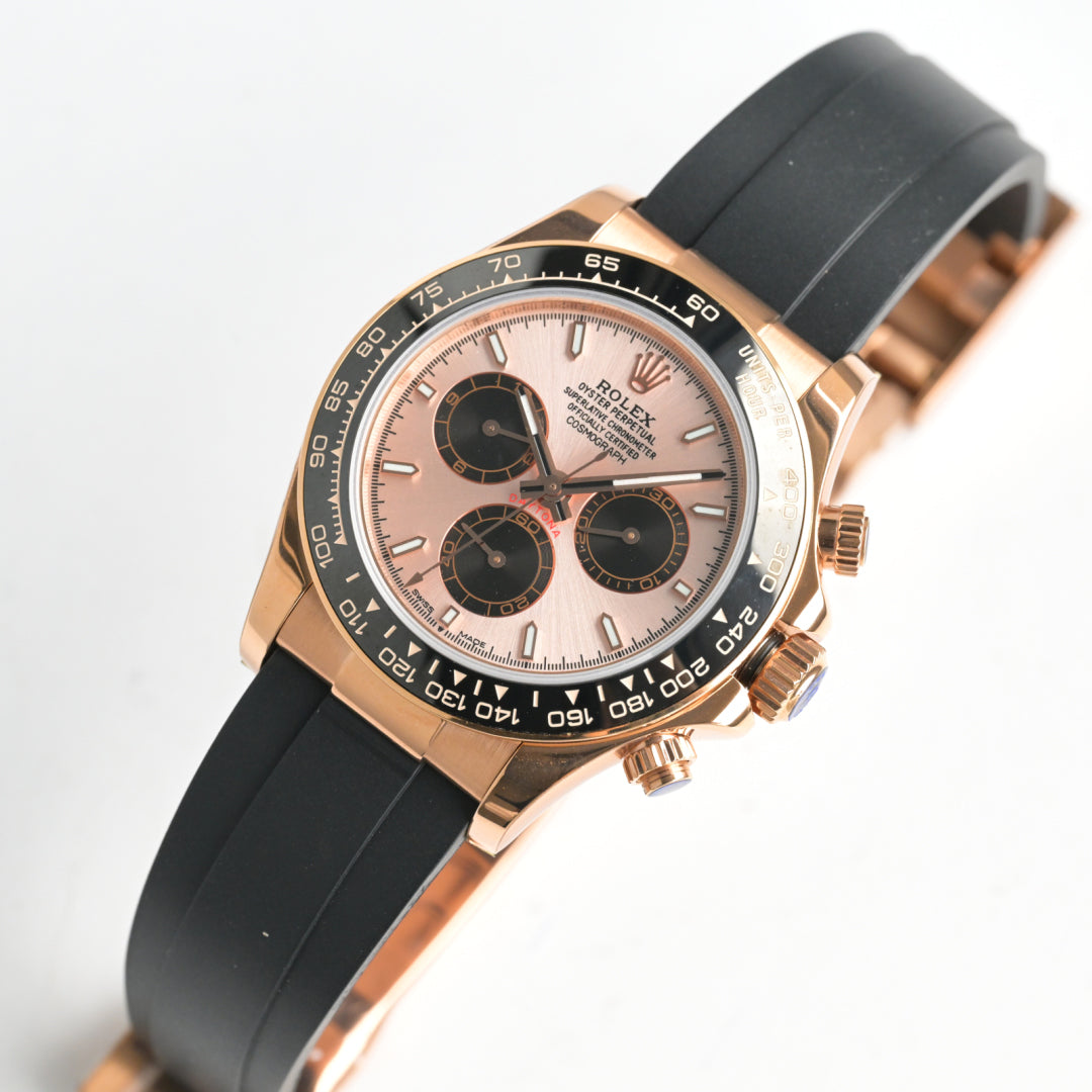 Rolex Daytona 40mm Pink Gold Black