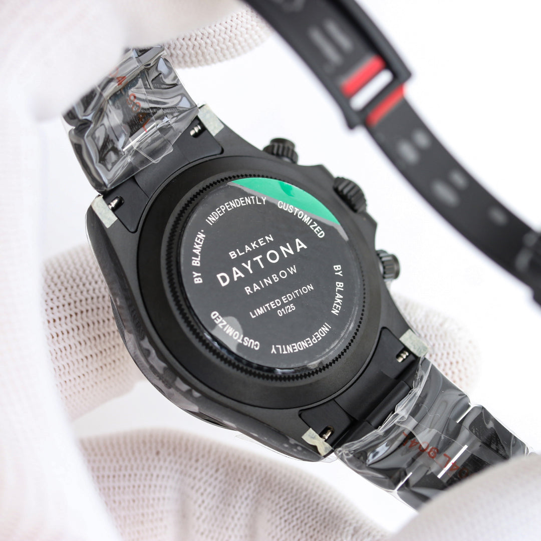 Rolex Daytona 40mm Carbon Black Orange