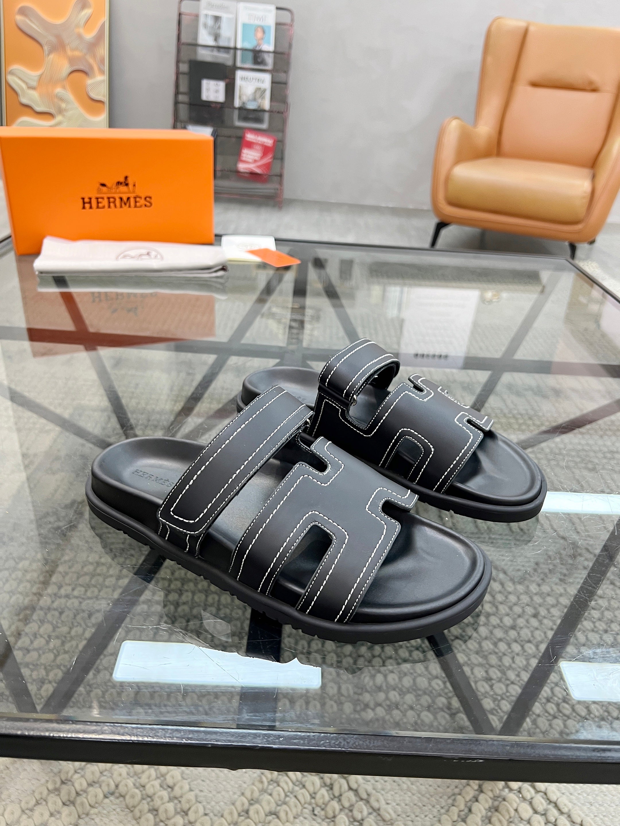 HM Men's Chypre Sandals Sheepskin 544605