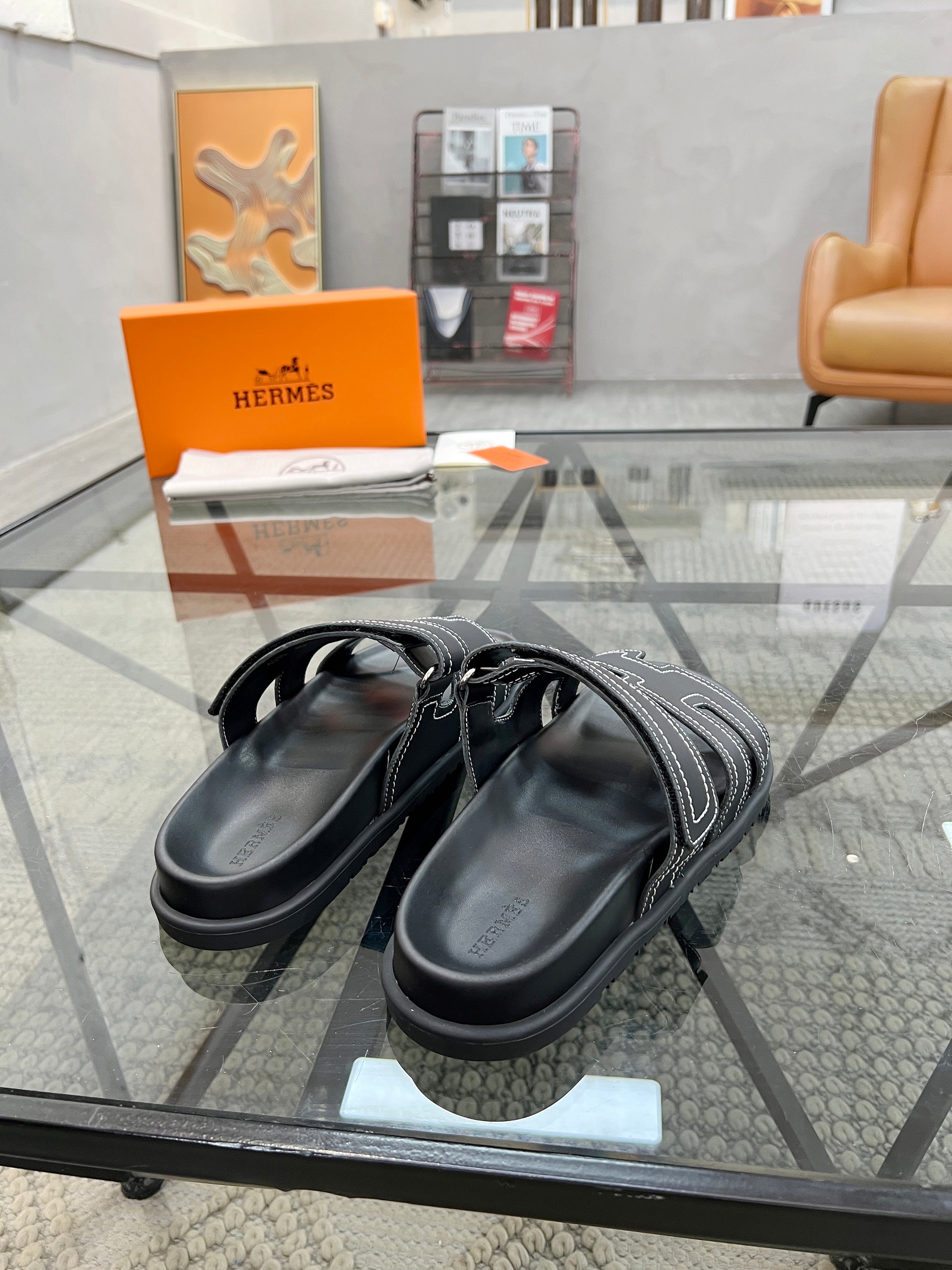 HM Men's Chypre Sandals Sheepskin 544605