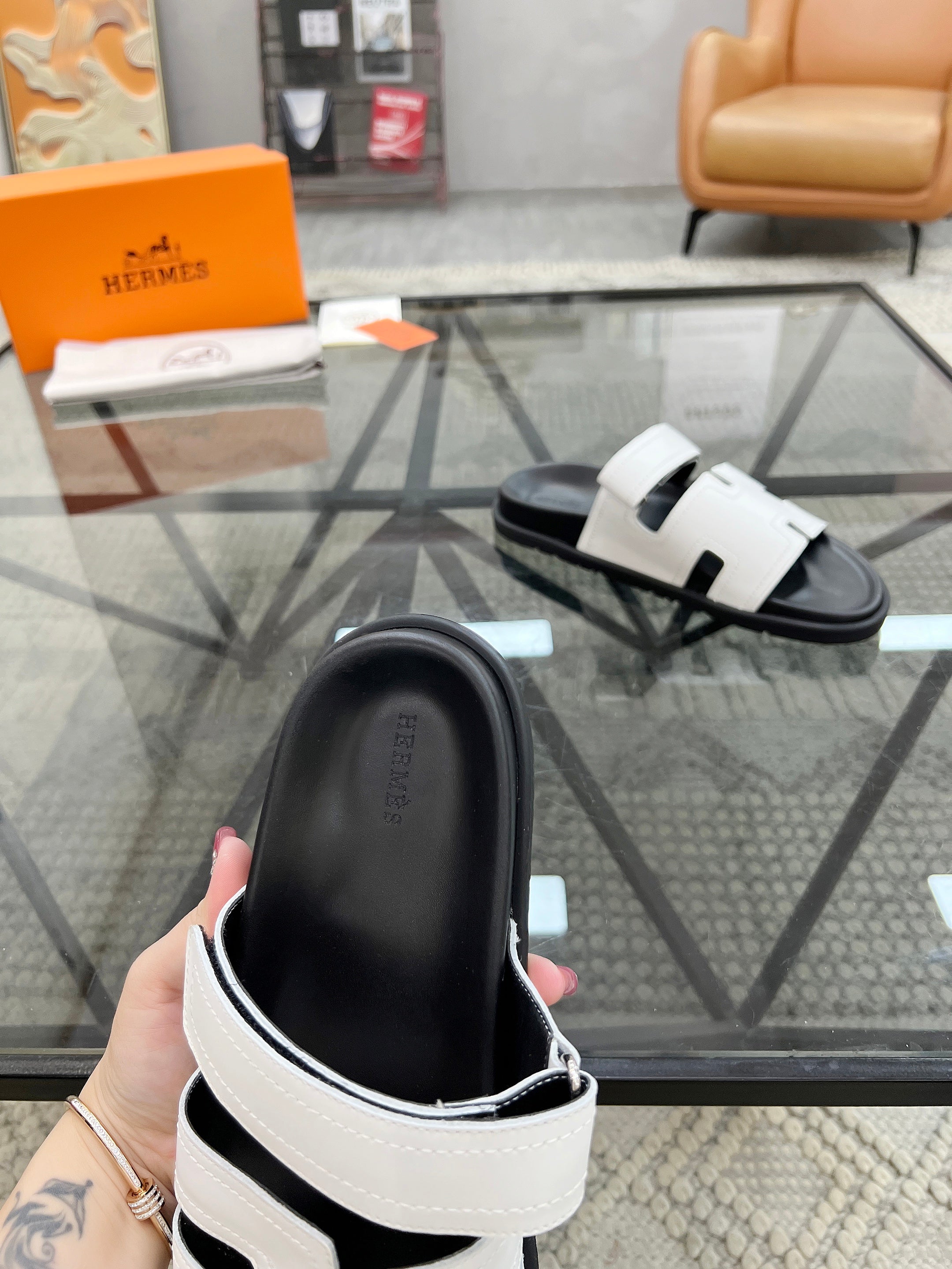 HM Men's Chypre Sandals Sheepskin 544605