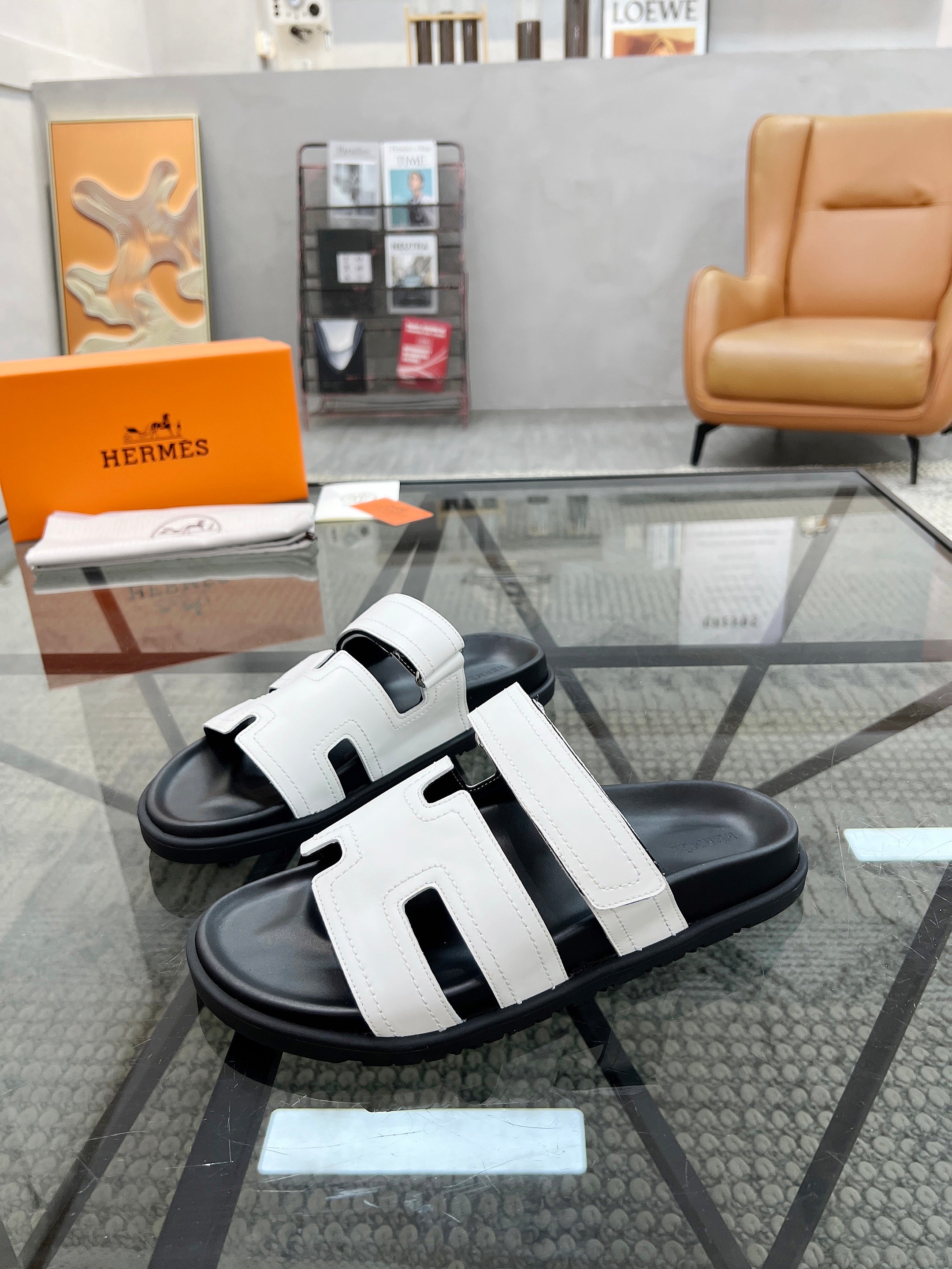 HM Men's Chypre Sandals Sheepskin 544605