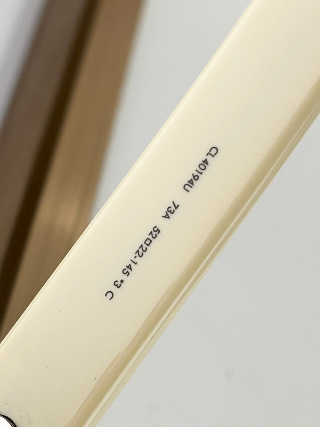 TRIOMPHE SUNGLASSES 40194U IN IVORY ACETATE
