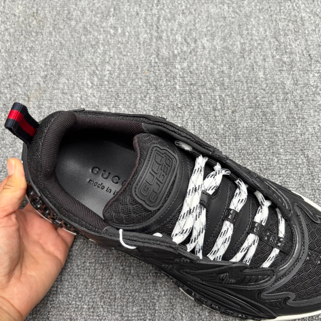 GG Men's 25 Cub3d Sneaker Black Mesh 721092