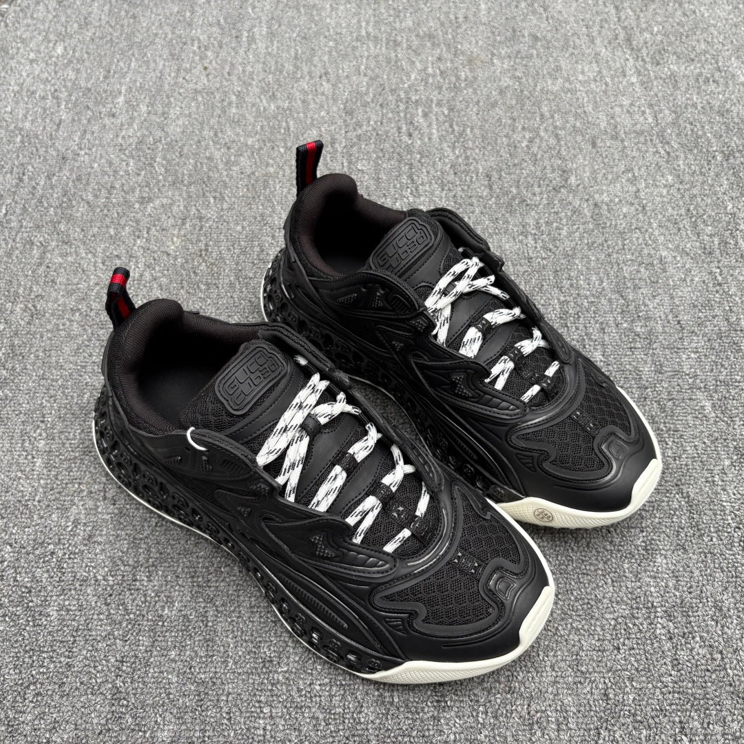 GG Men's 25 Cub3d Sneaker Black Mesh 721092