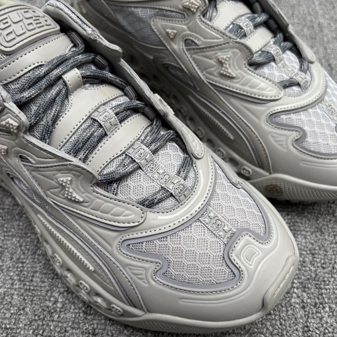 GG Men's 25 Cub3d Sneaker Grey Mesh 721093