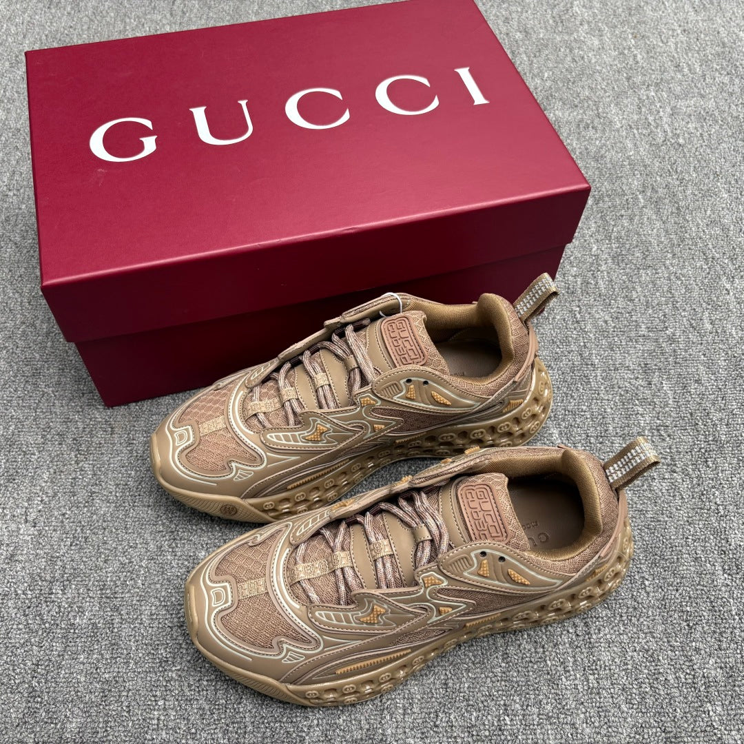 GG Men's 25 Cub3d Sneaker Brown Mesh 721095