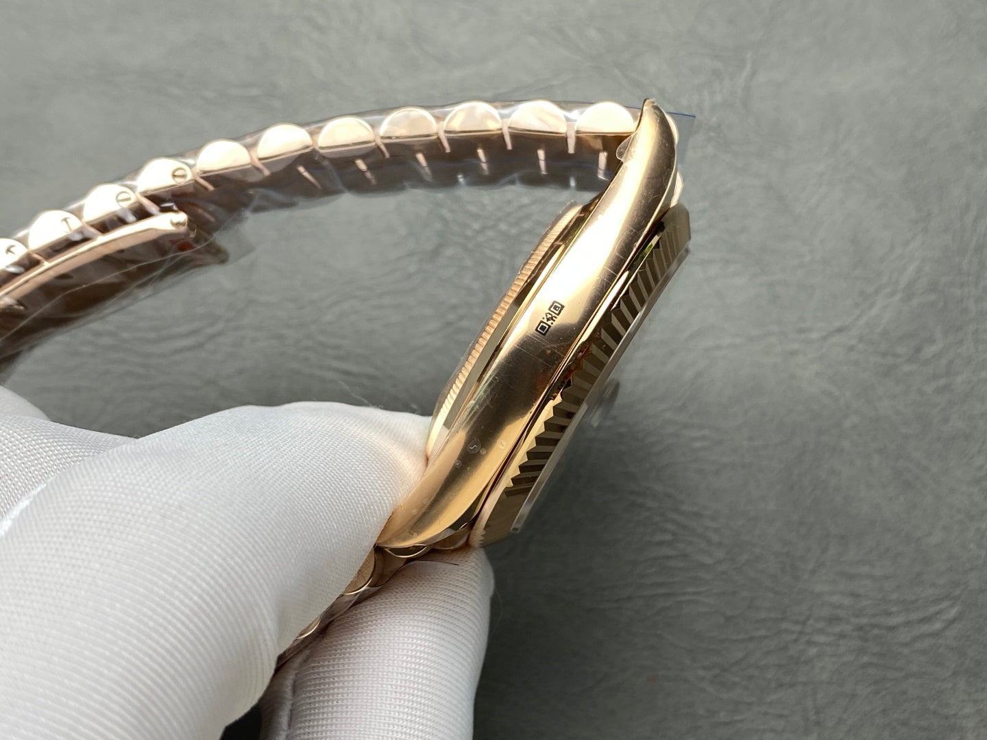 Rolex Day-Date 40mm Pink Gold Black Dial