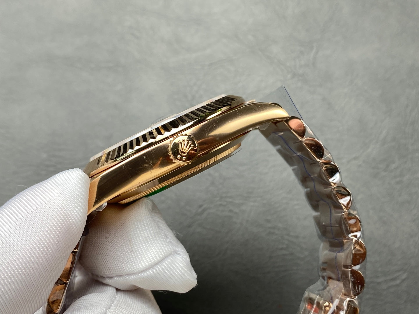 Rolex Day-Date 40mm Pink Gold Black Dial