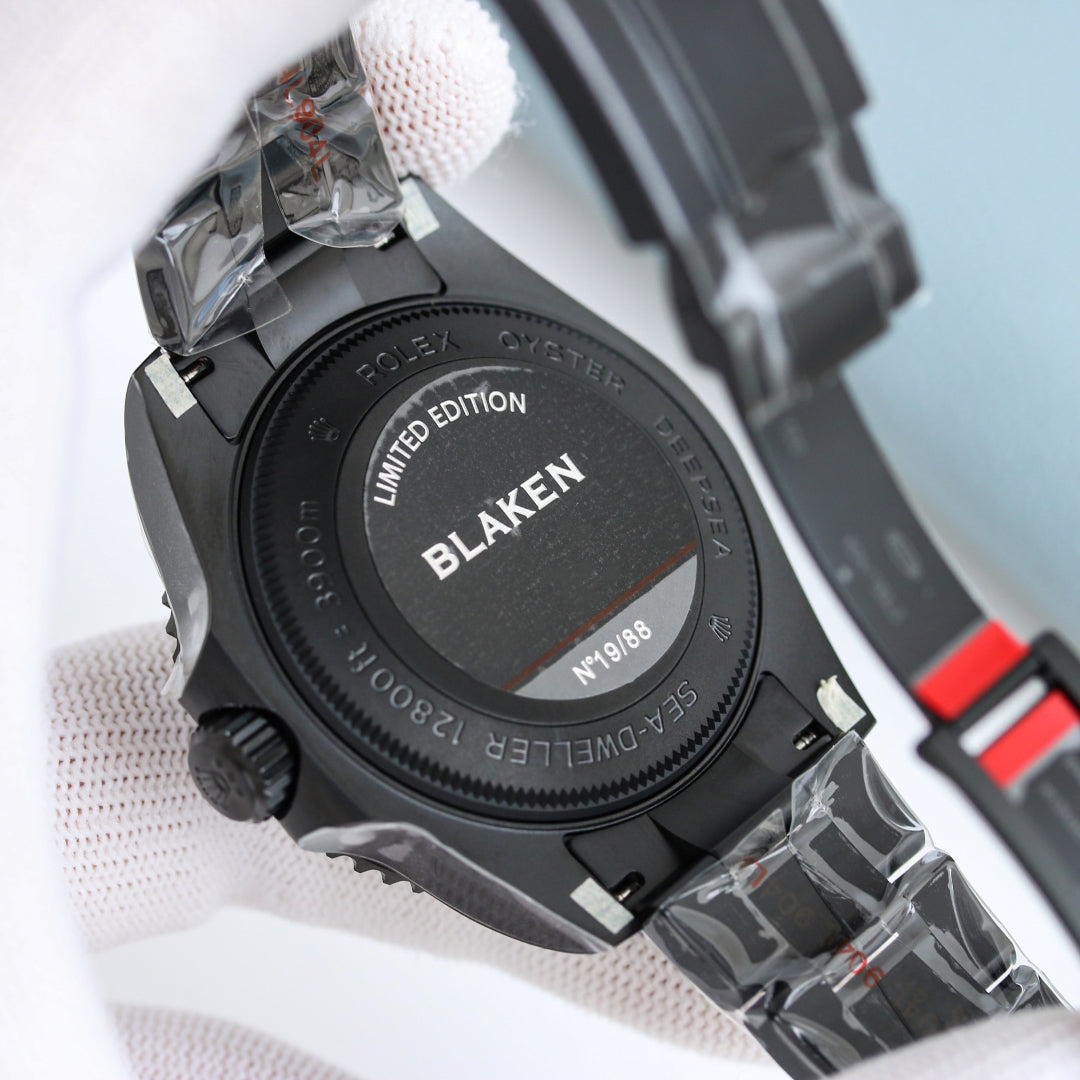 Rolex Sea Dweller Deepsea 44mm Black Blue PVD