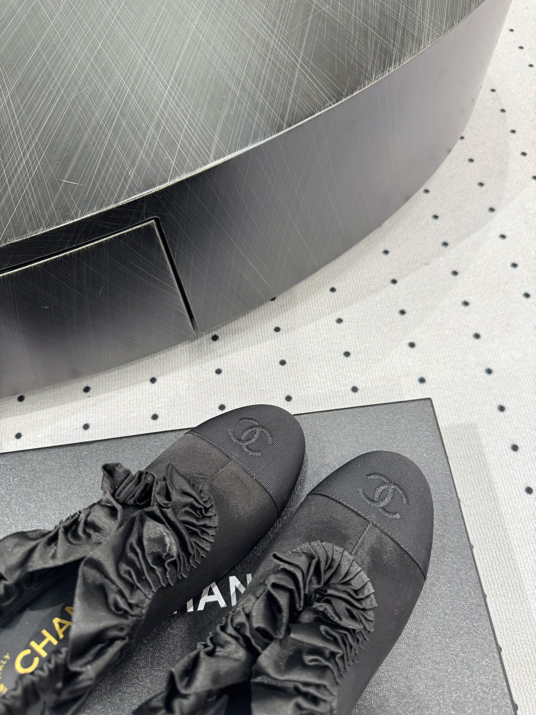 CC 25 Slingback Black Silk 306333