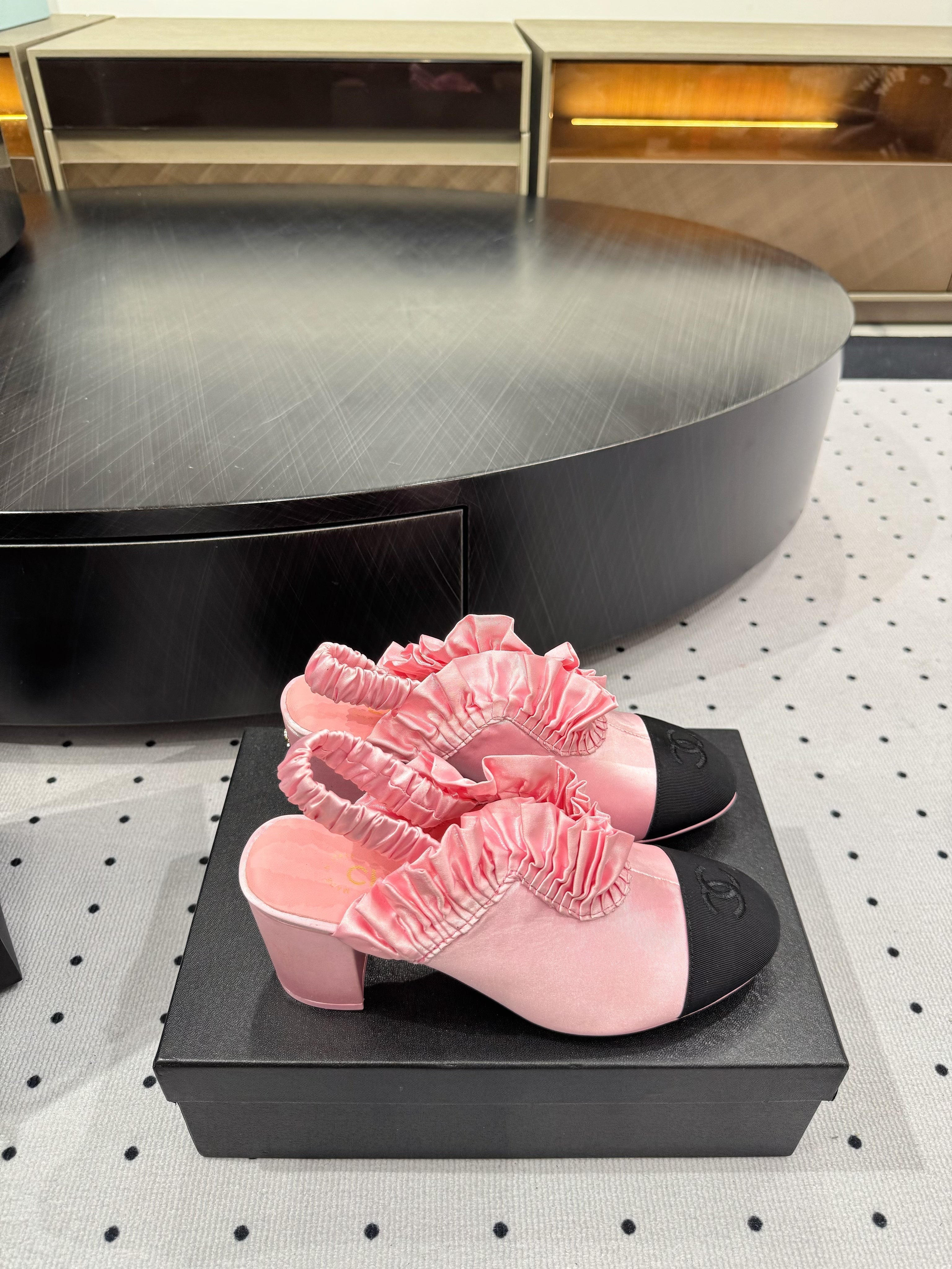 CC 25 Slingback Pink Silk 306334