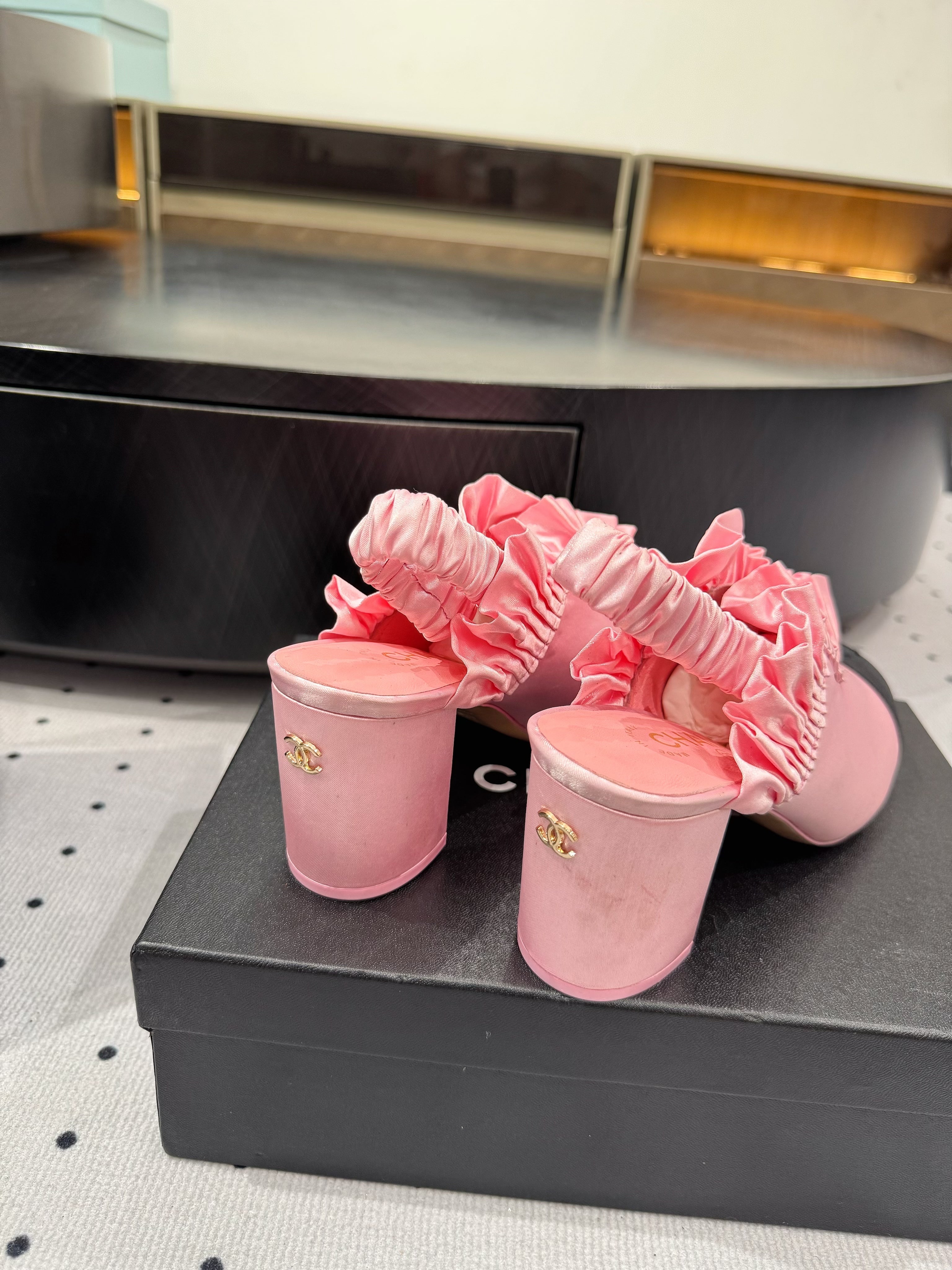 CC 25 Slingback Pink Silk 306334