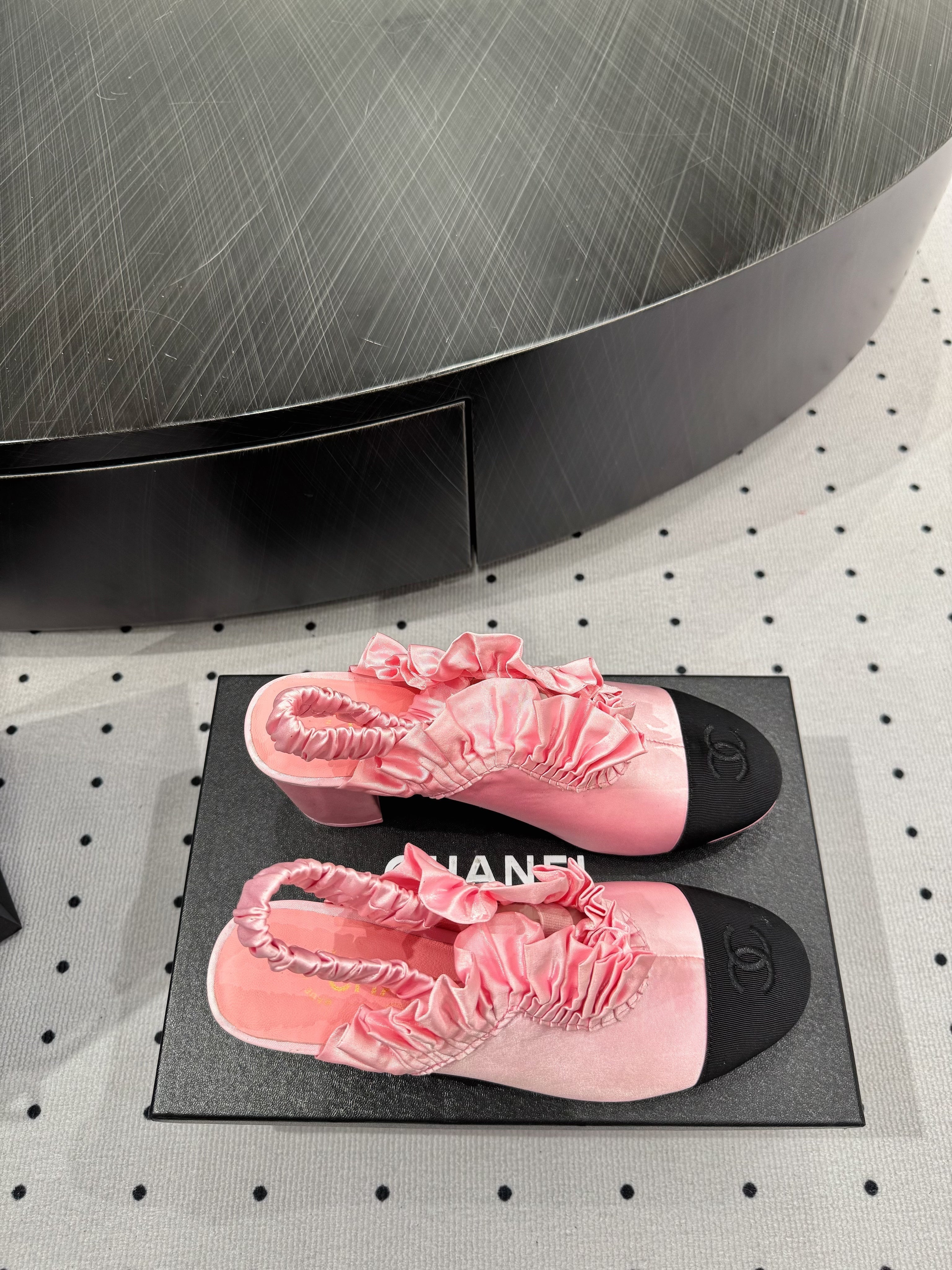 CC 25 Slingback Pink Silk 306334