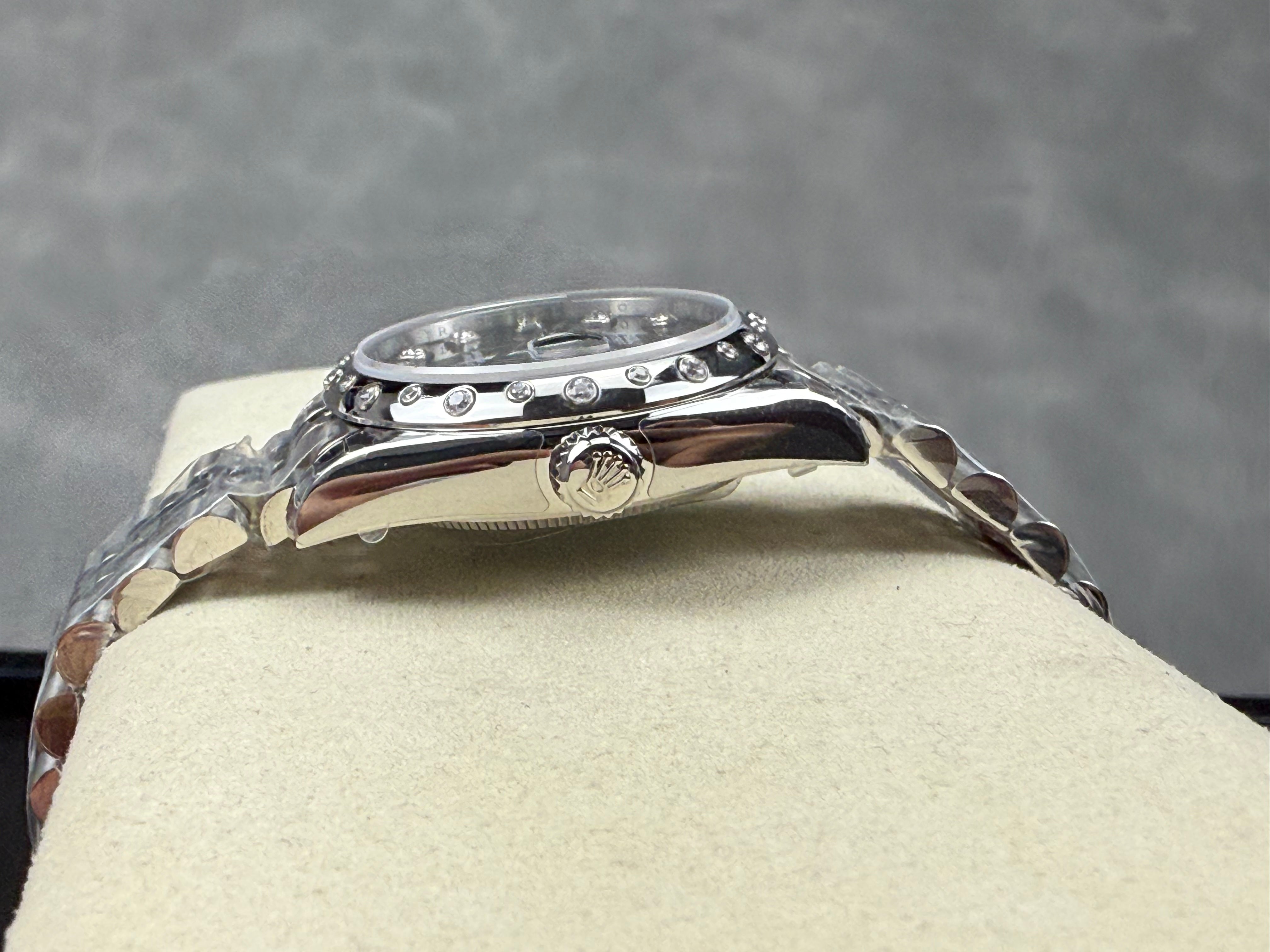 Rolex Datejust Oyster 31mm Diamond Black