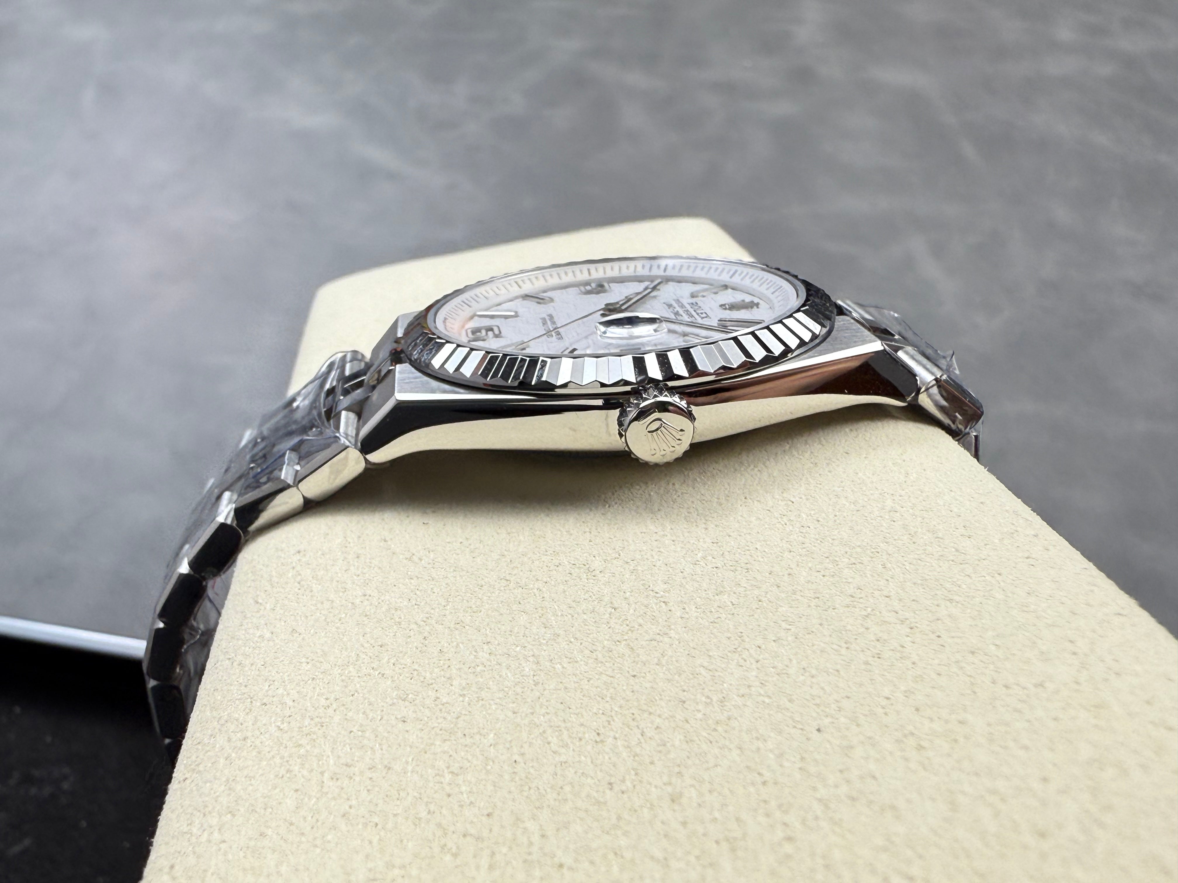 Rolex Land Dweller 40mm Silver White