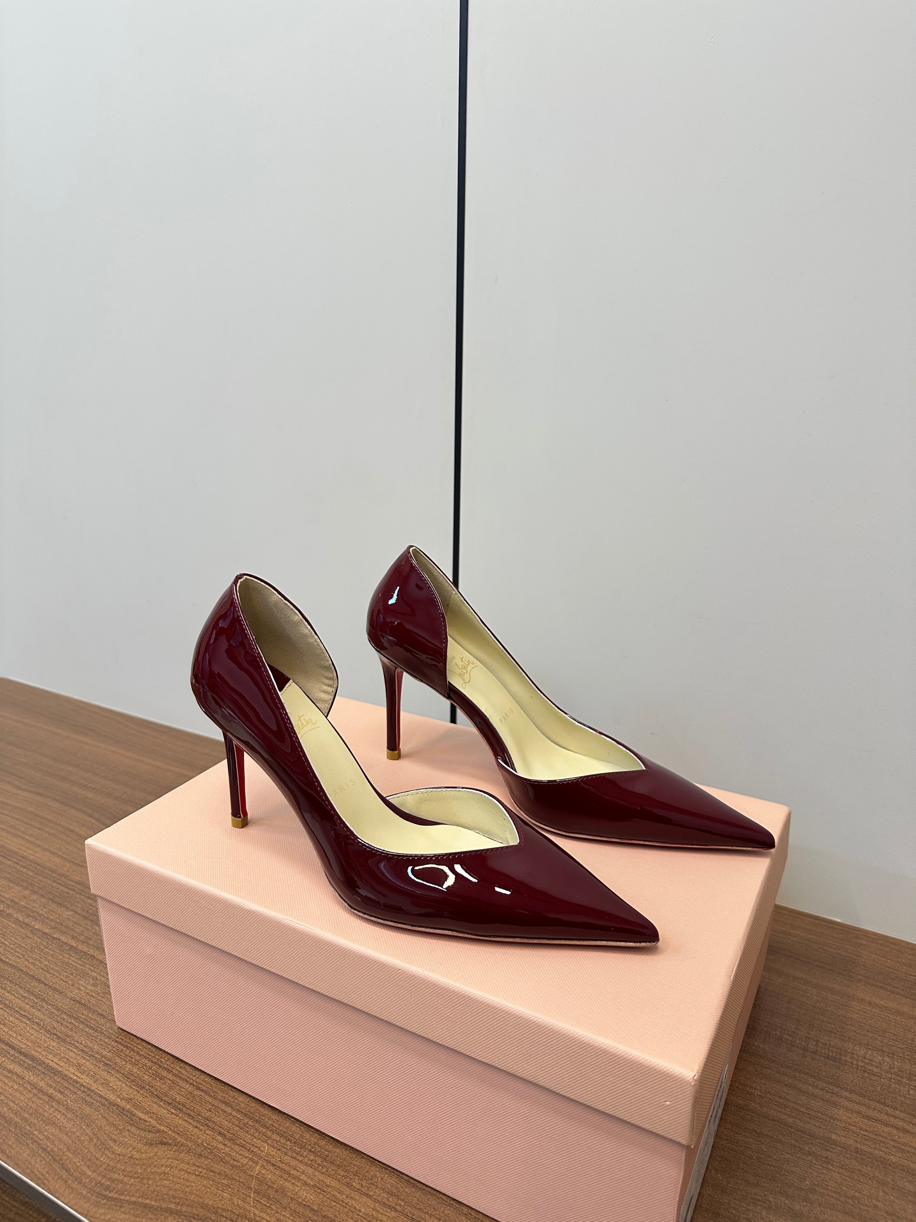 CL Pump High Heels 85mm Patent Leather 228988