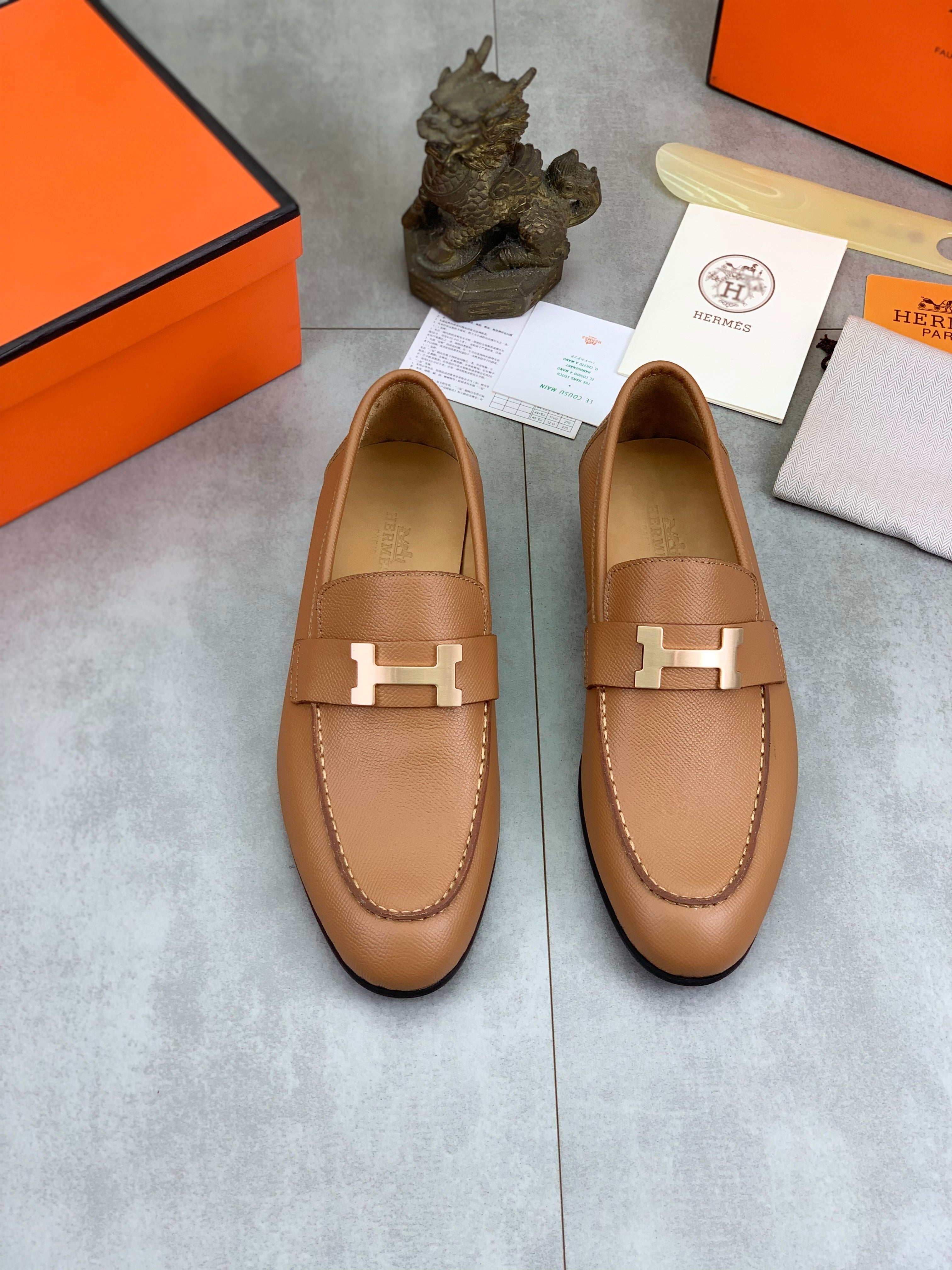 HM Men's Paris Loafer Brown Cowhide 711036