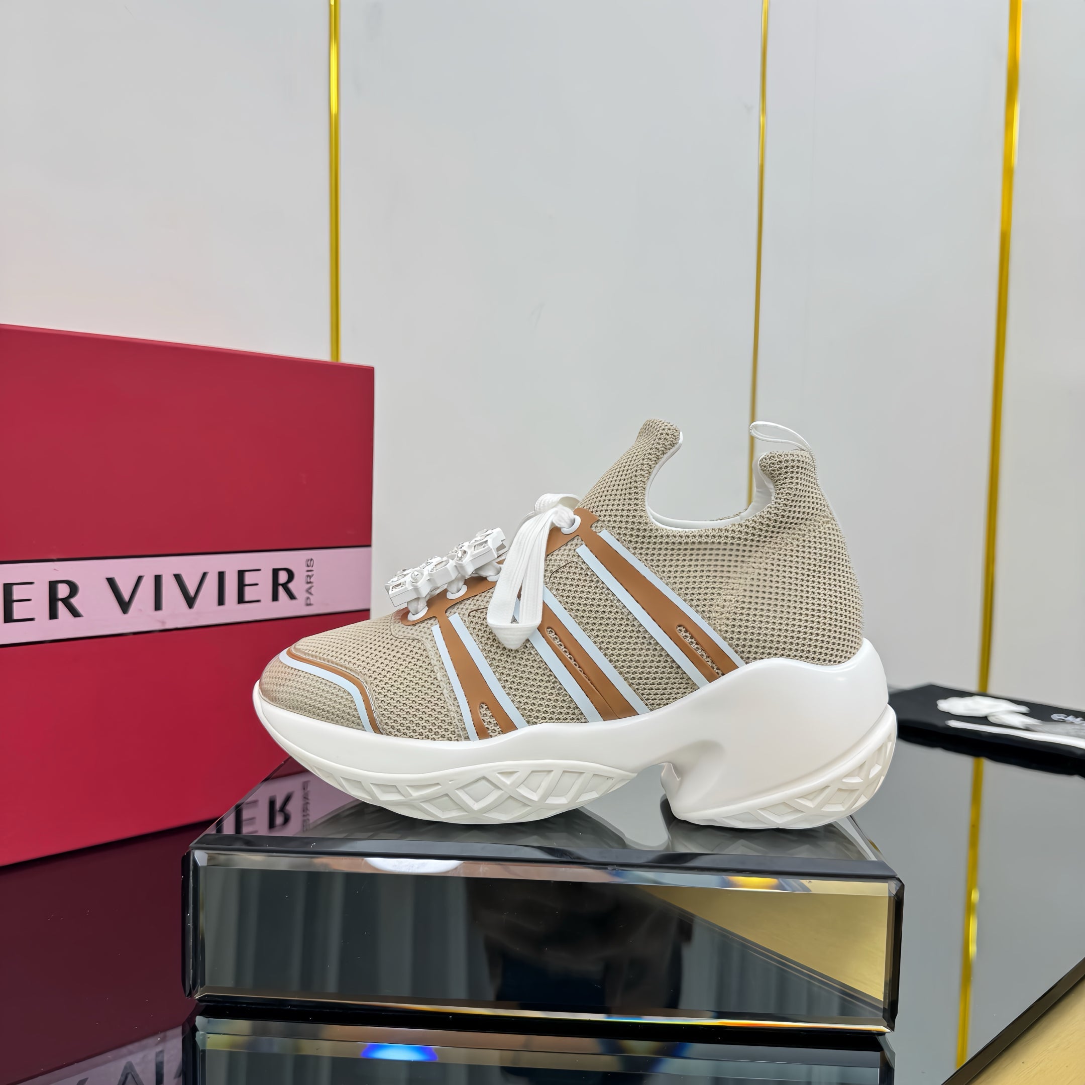 Viv 25 Motor Sneaker Brown Special Mesh 250501