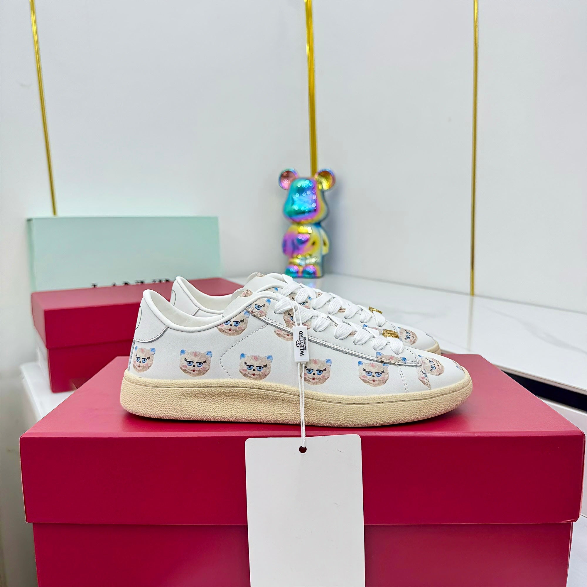 VT 25 Royco Sticker Sneaker White Cowhide 331393
