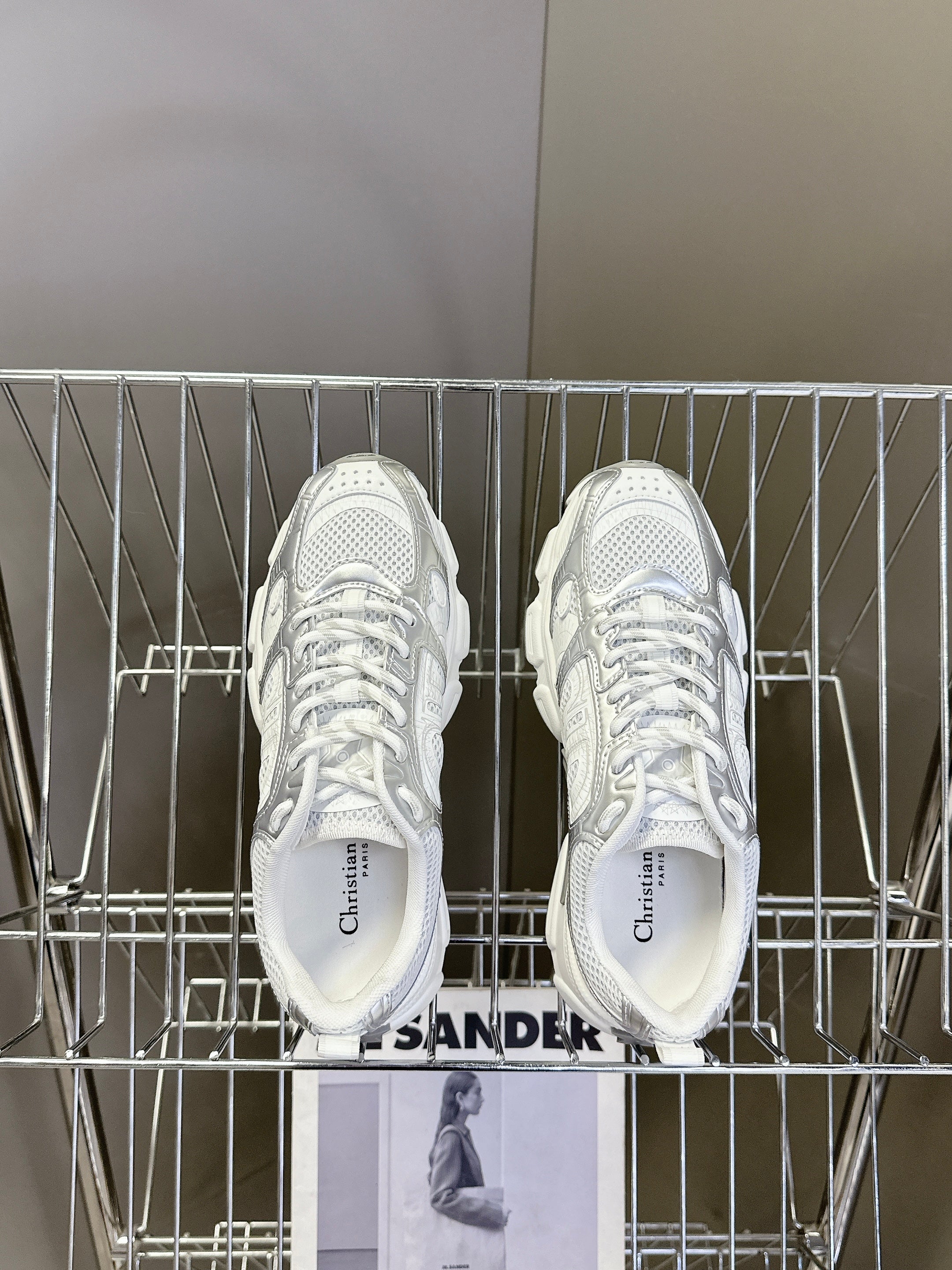 CD 25 Sneaker White Sliver  307167