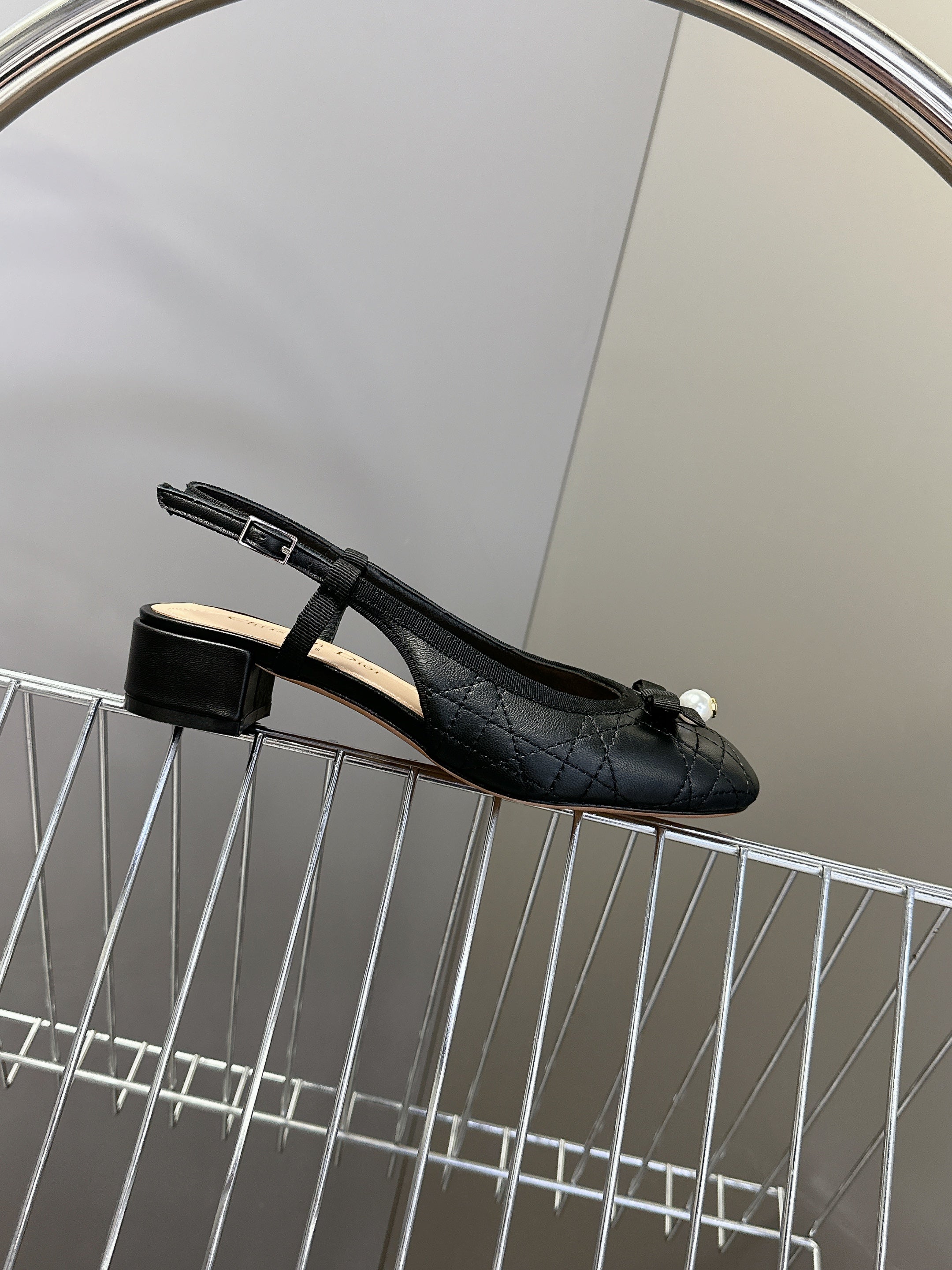 CD 25 Slingback Heel Black 307170