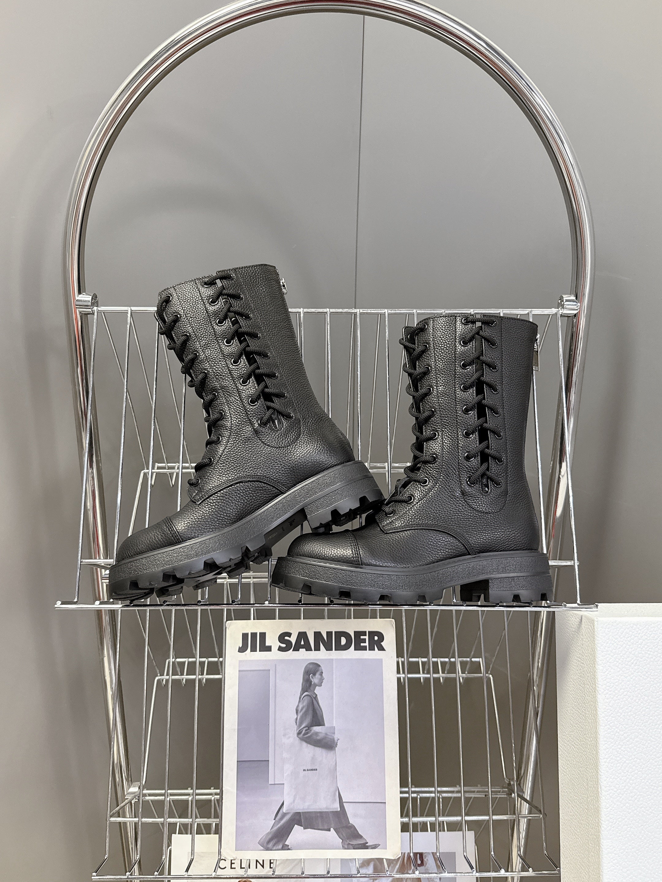 CD Martin Boots black top-grain calfskin 430998