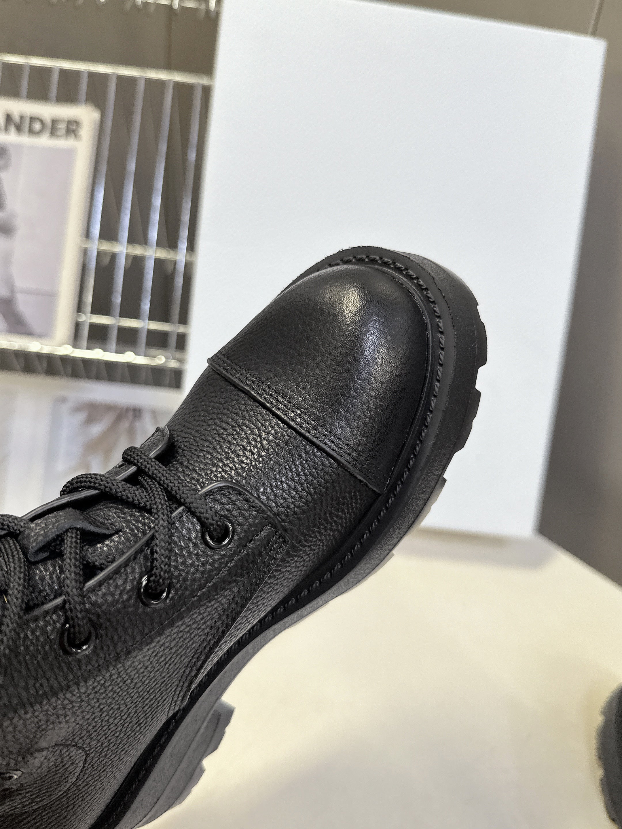 CD Martin Boots black top-grain calfskin 430998