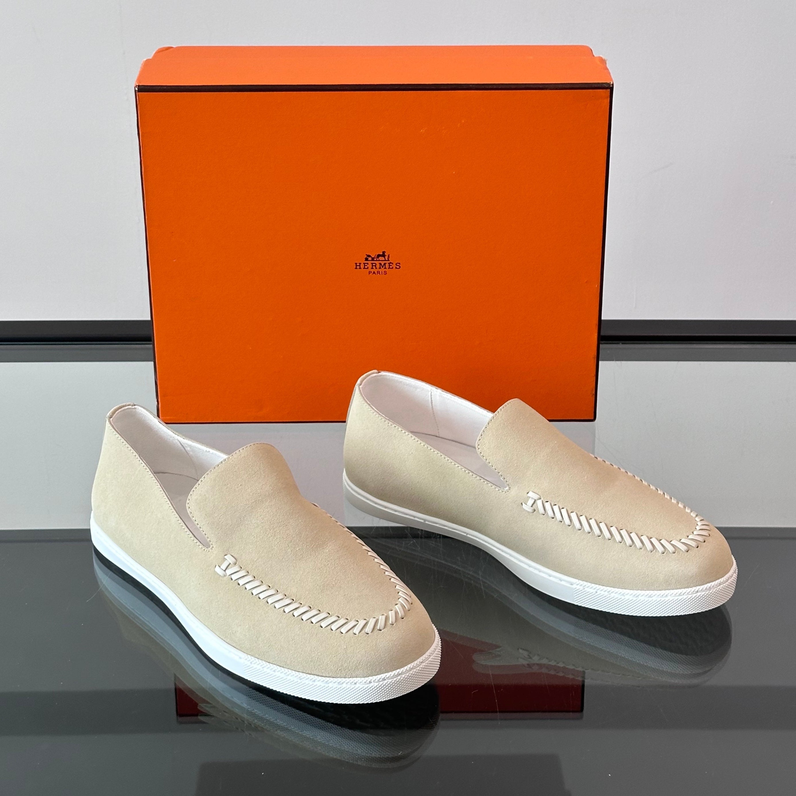 HM Men's Kiddy Slip-on Beige Suede 718279