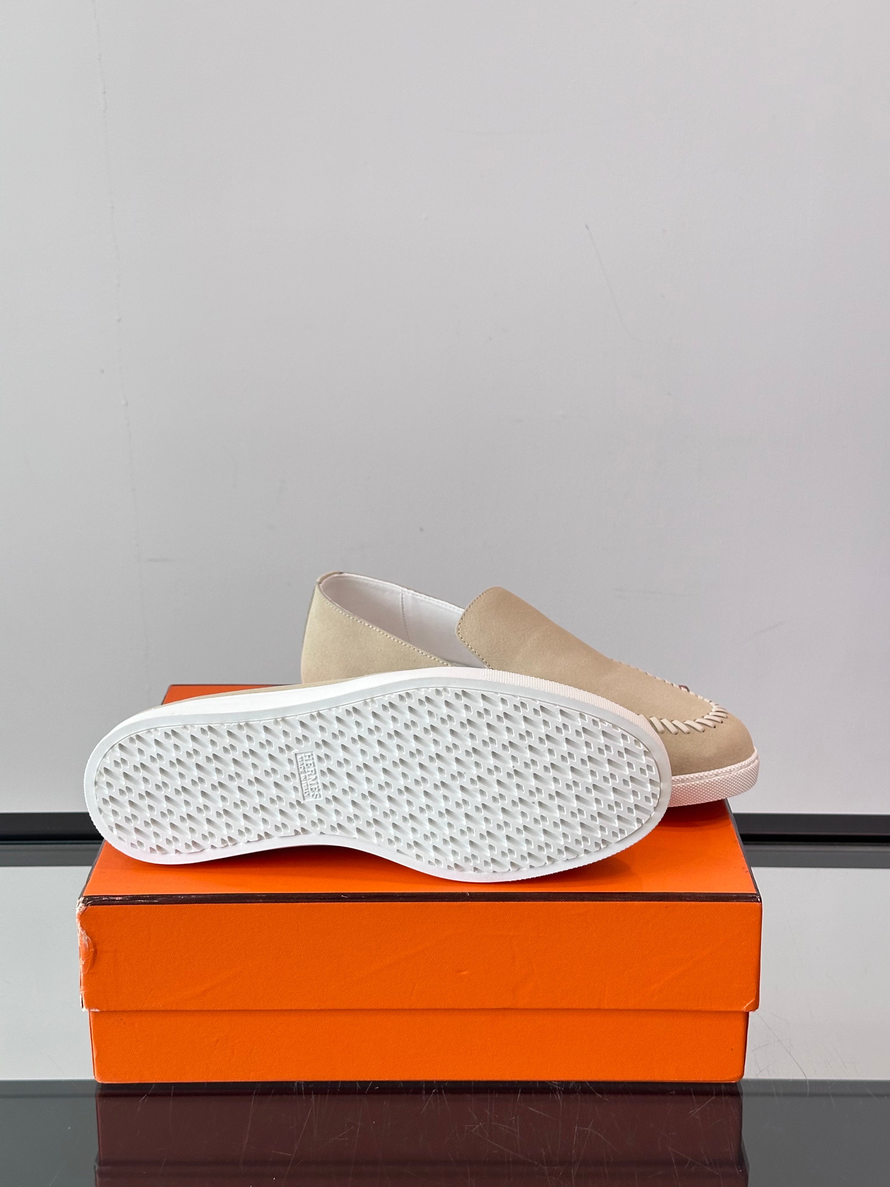 HM Men's Kiddy Slip-on Beige Suede 718279