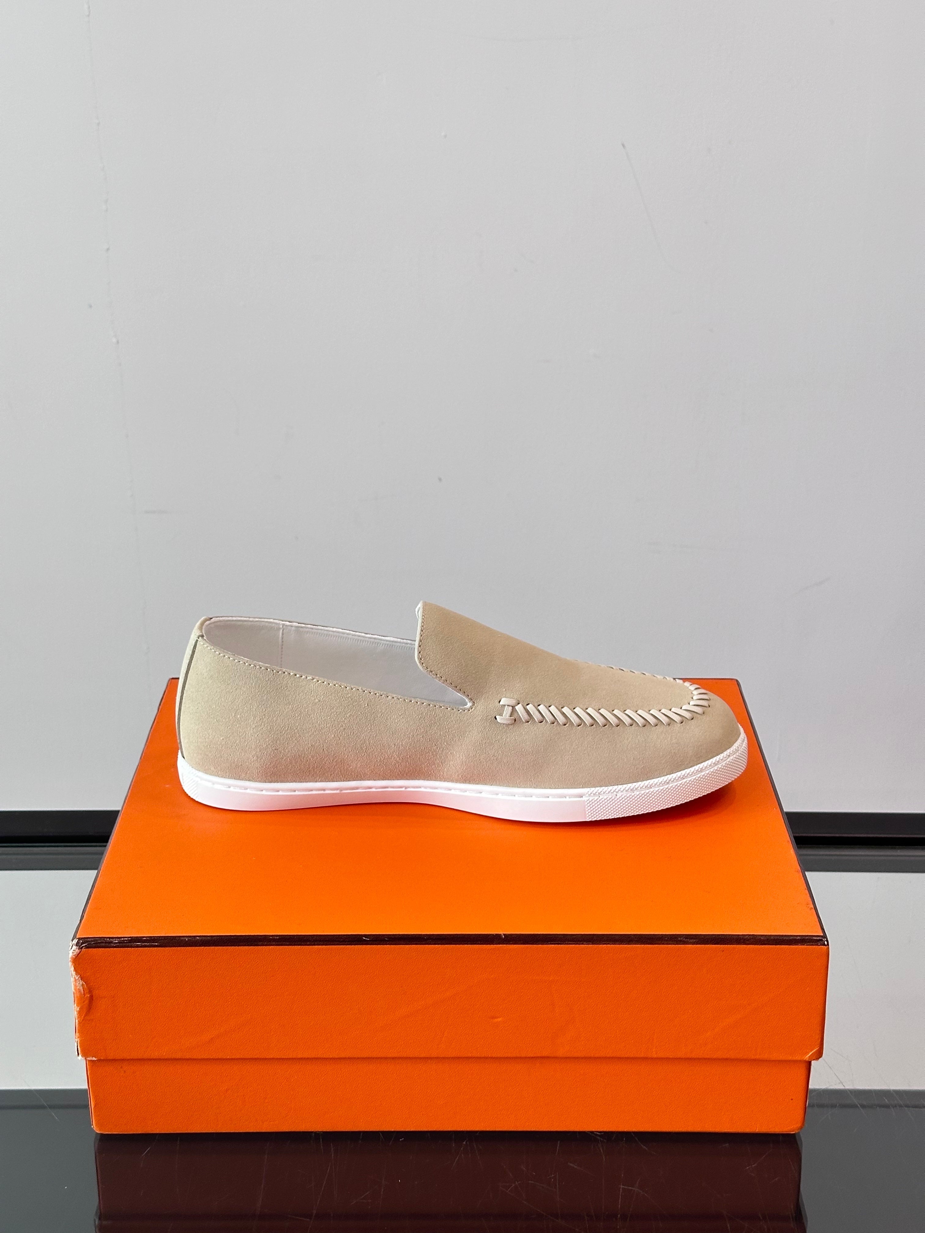 HM Men's Kiddy Slip-on Beige Suede 718279