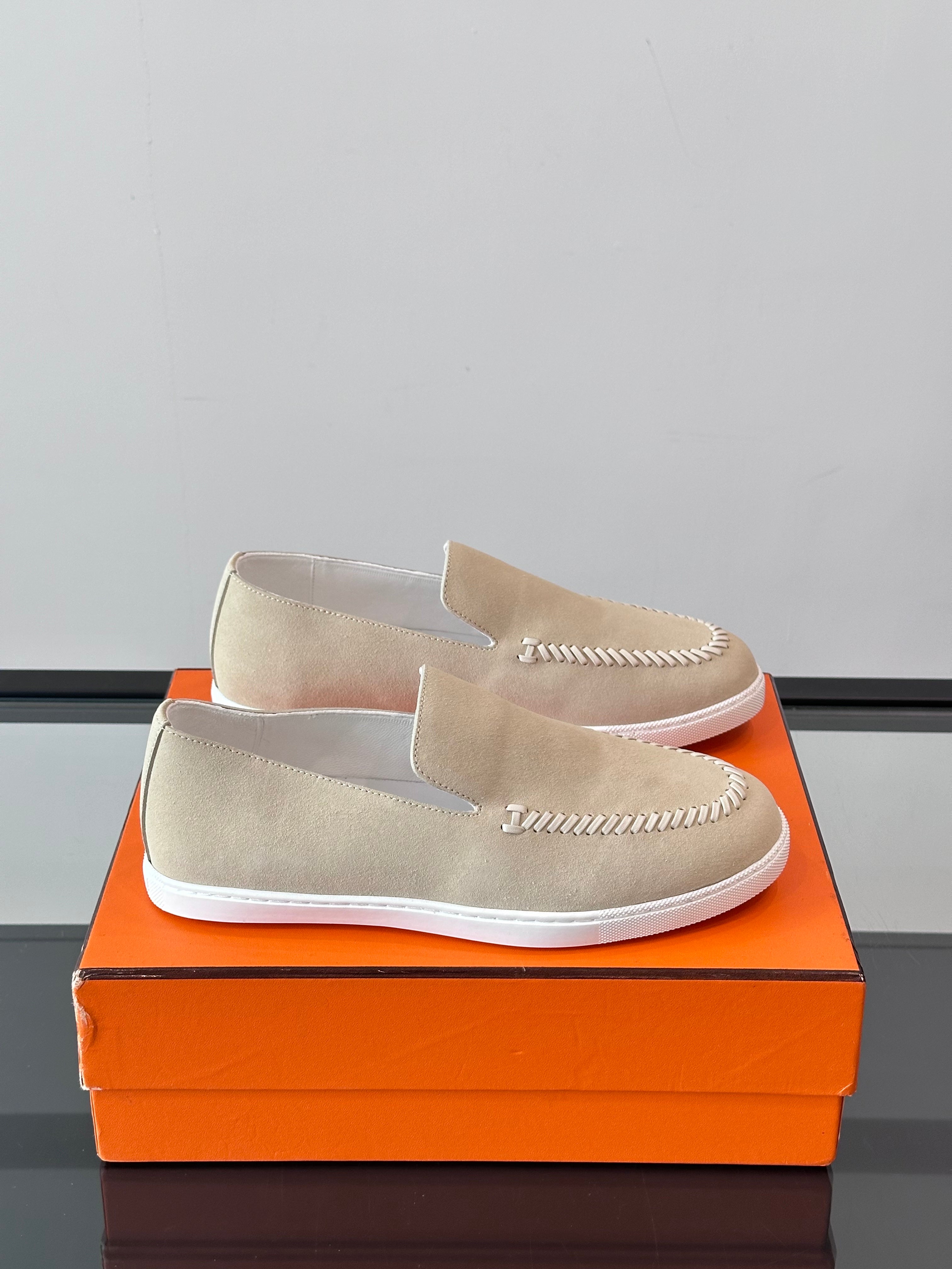 HM Men's Kiddy Slip-on Beige Suede 718279