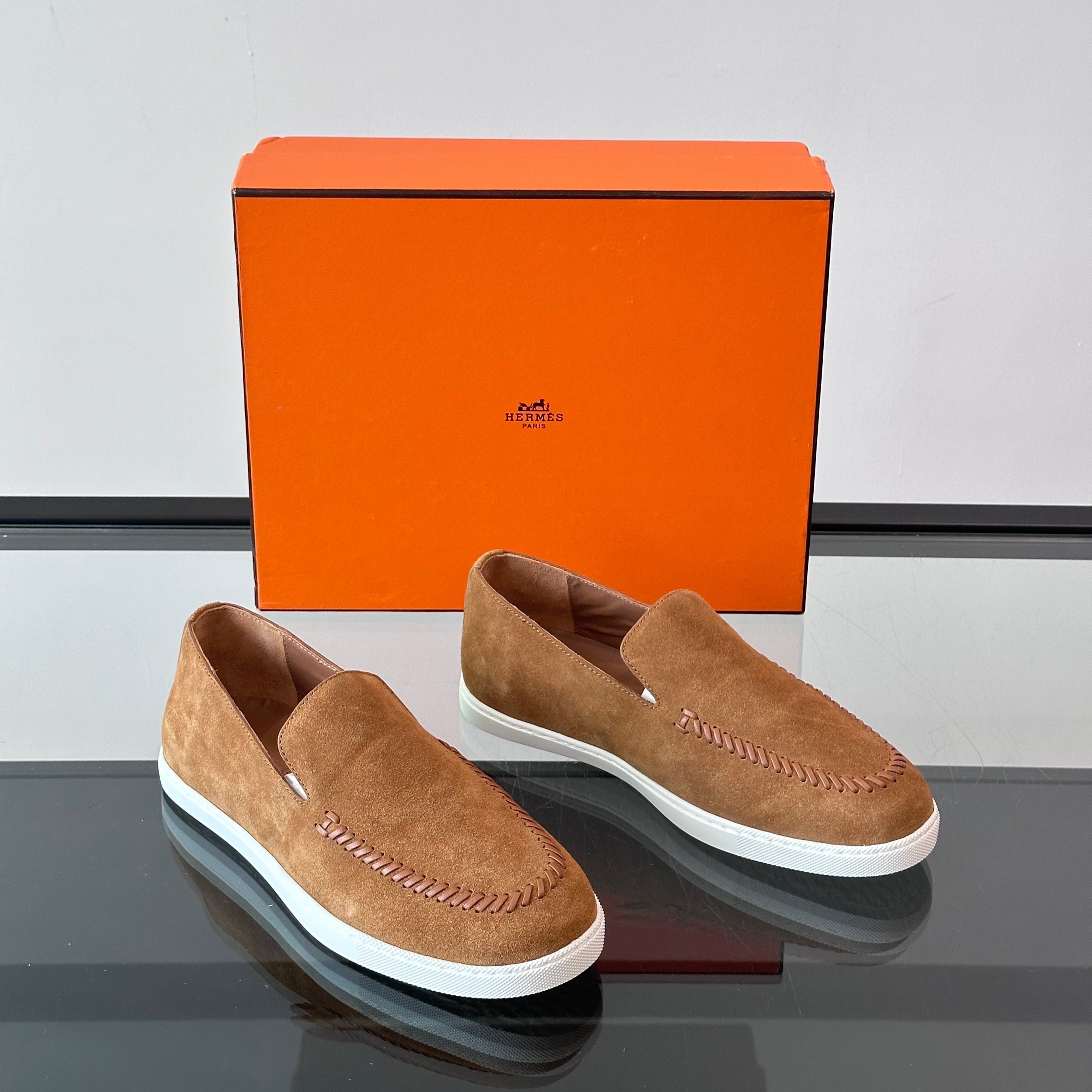 HM Men's Kiddy Slip-on Brown Suede 718281