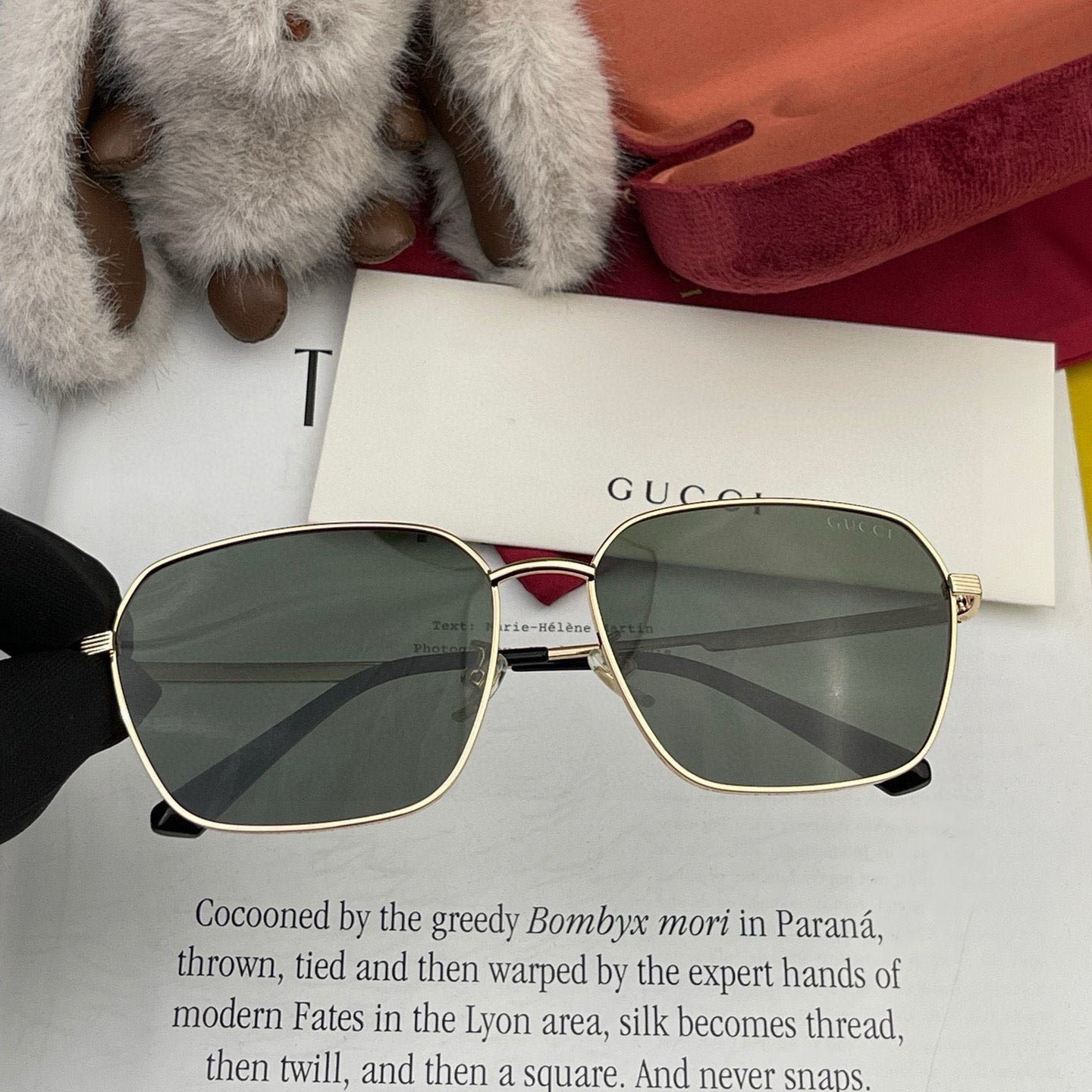 SQUARE FRAME SUNGLASSES G9862 IN METAL