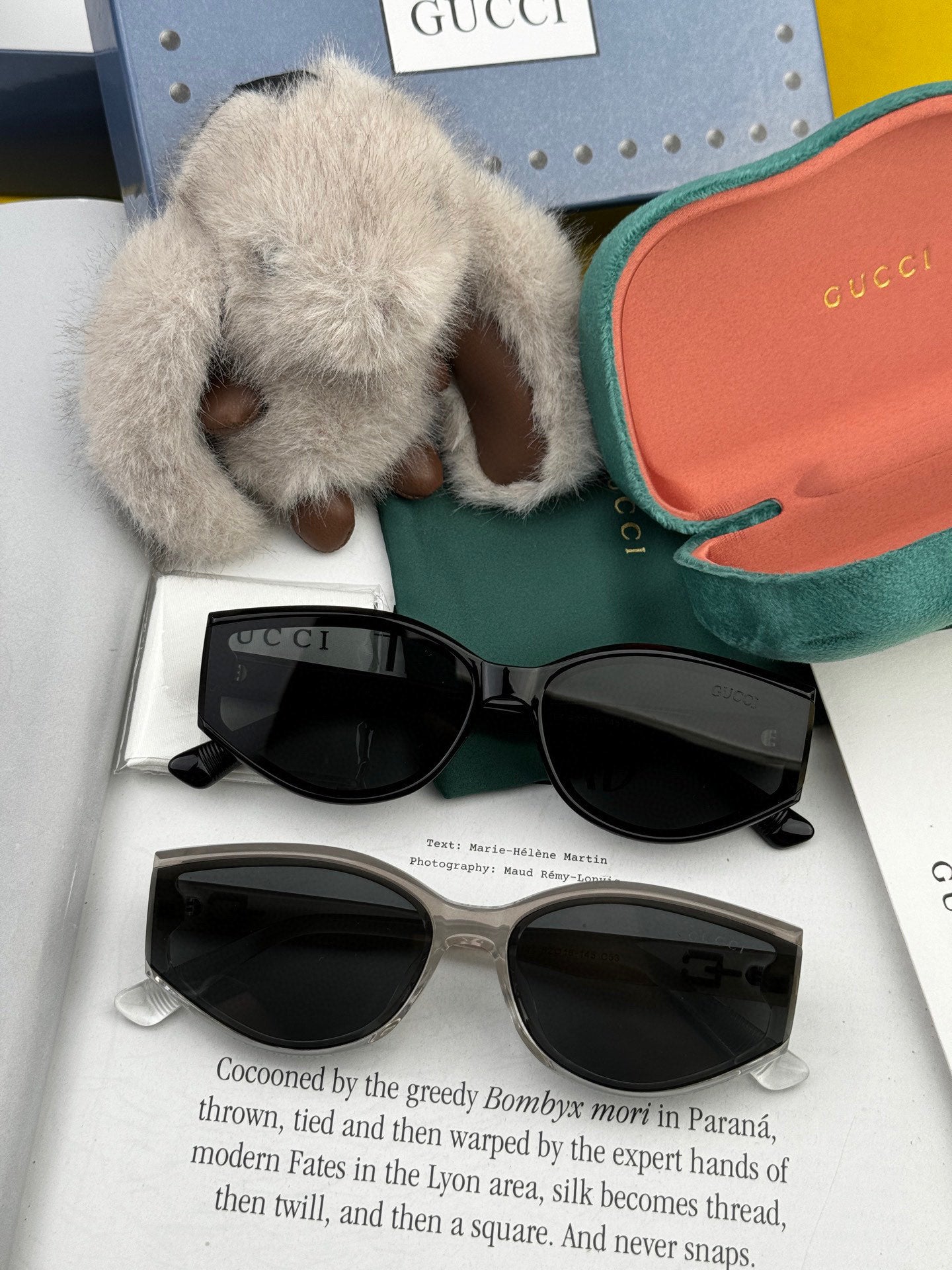 GEOMETRIC FRAME SUNGLASSES G7315 IN ACETATE
