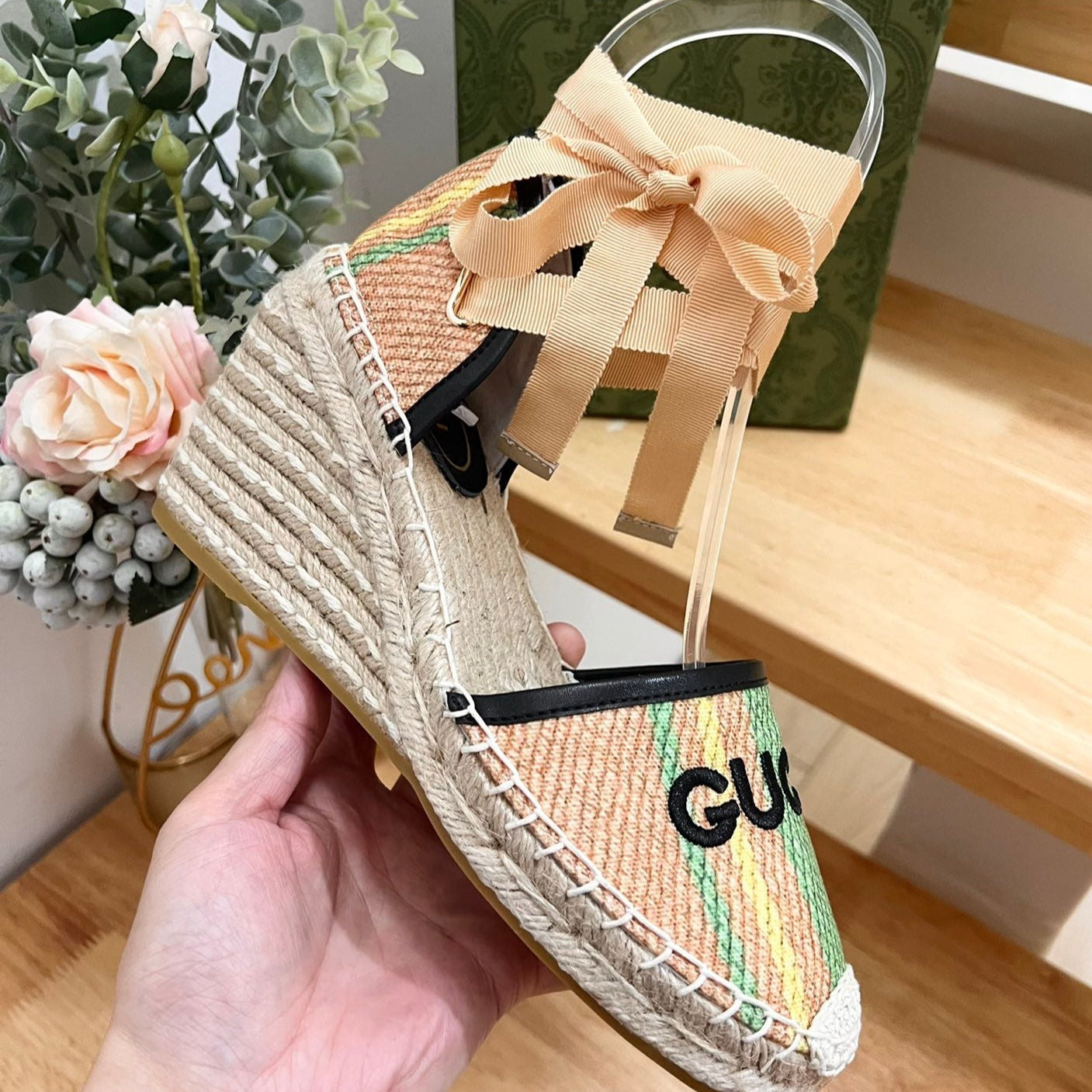 GG  Double G High Sandals Shoes