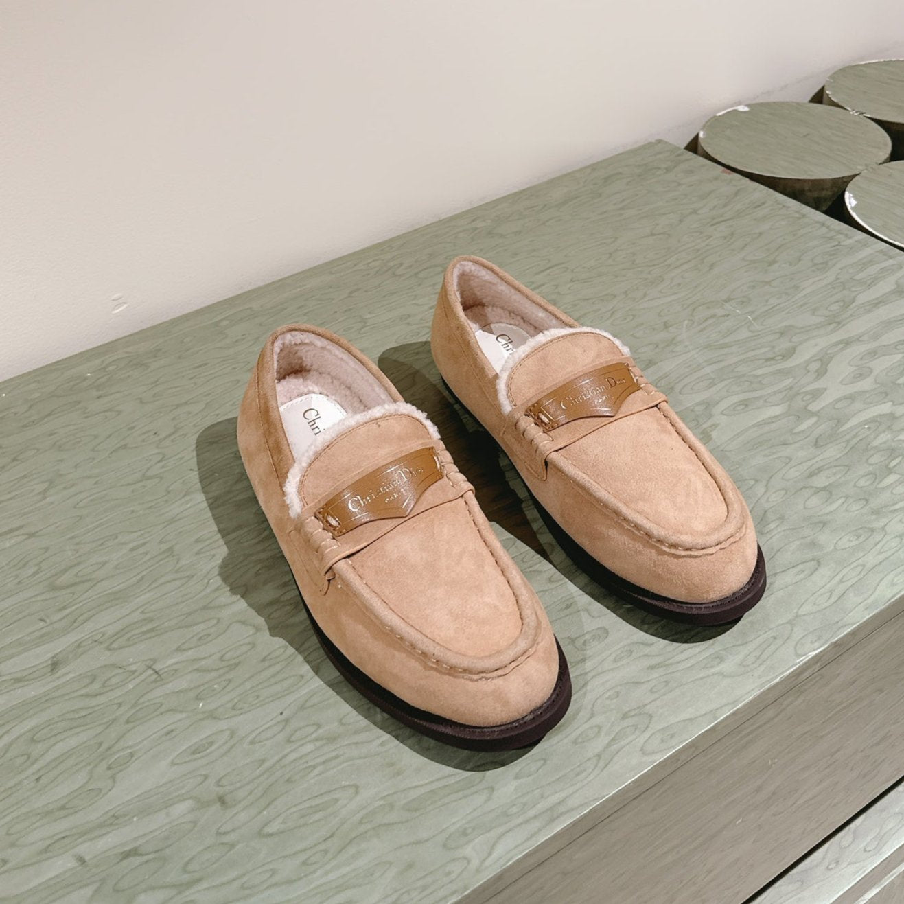 CD Loafer In Dark Loafer Suede  995507