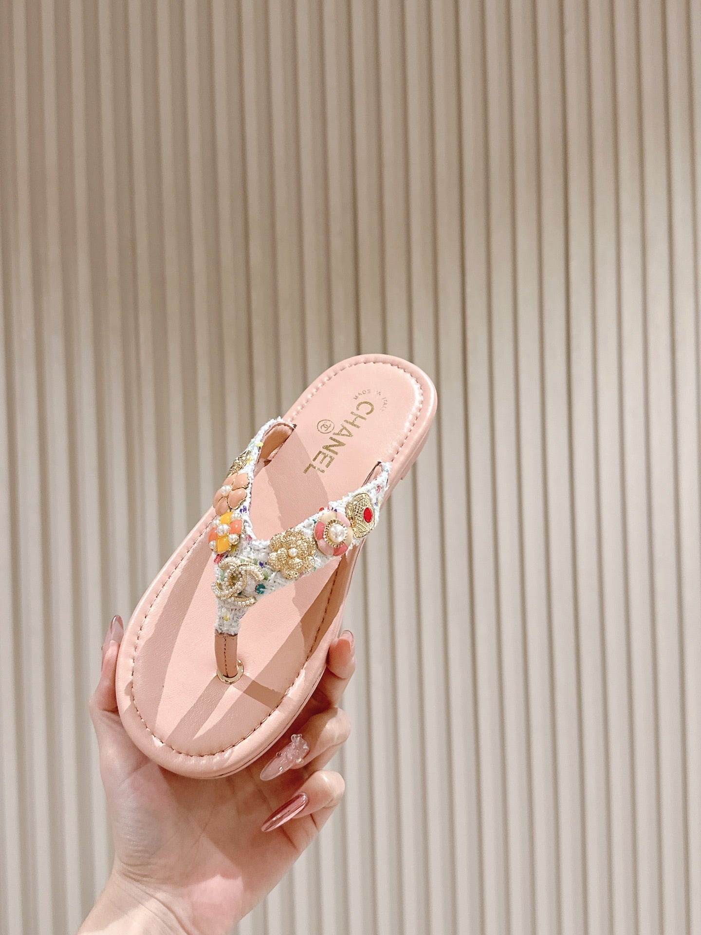 CC 25 Thong Sandal sheepskin 267855