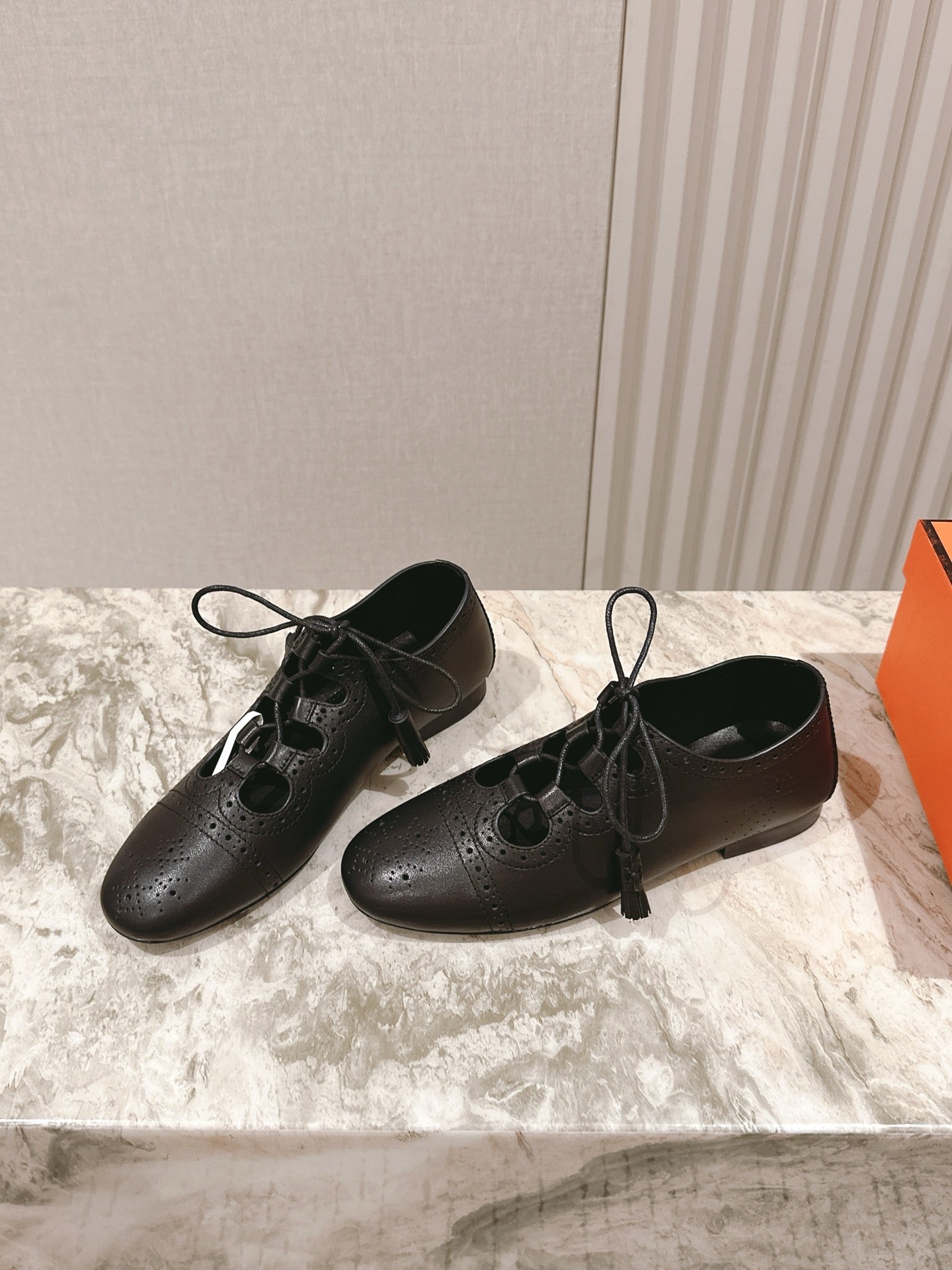 HM 25 Marry Jane Black Lambskin 346242