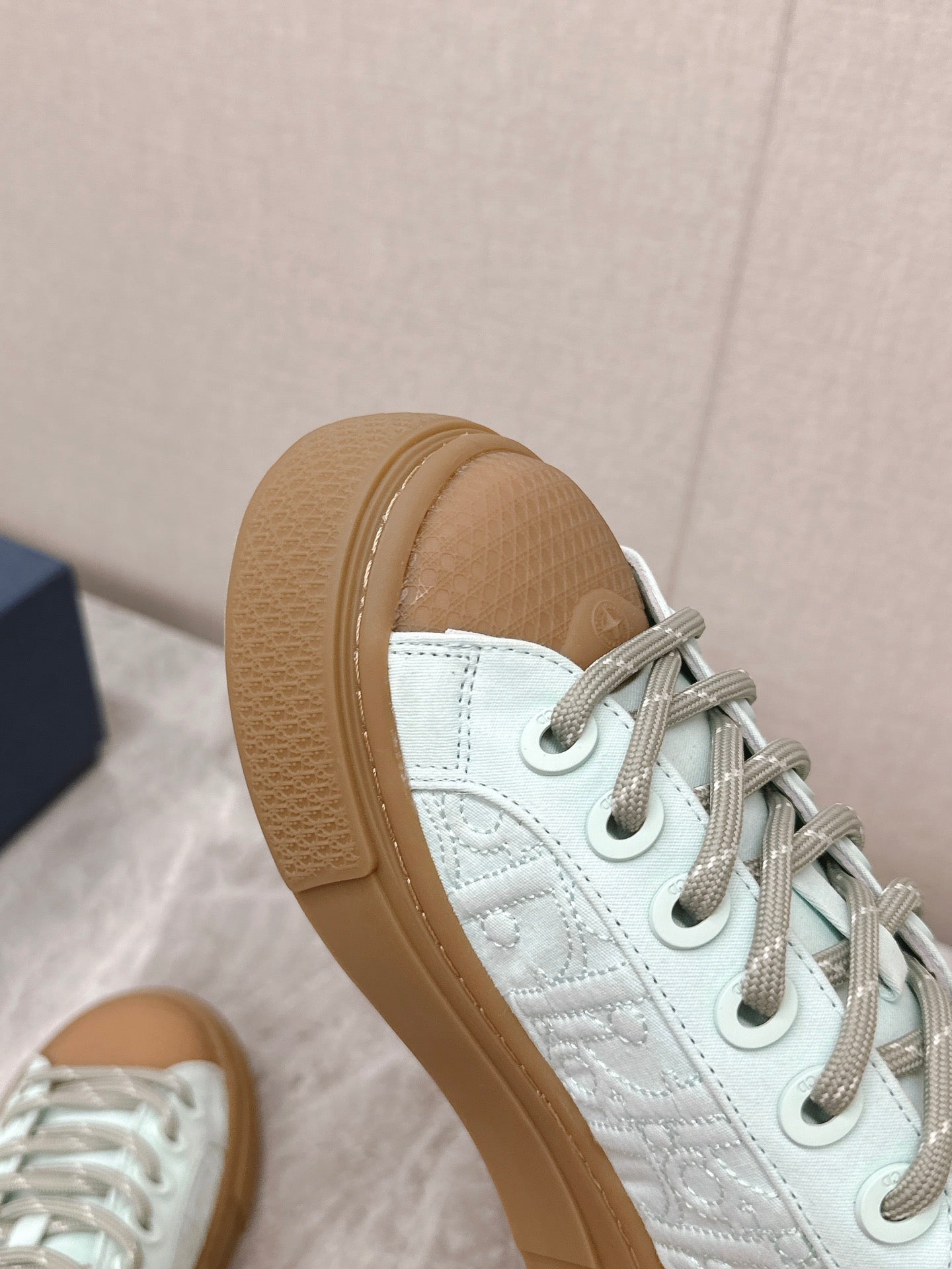 CD And Stone Island B33 Sneaker â€“ Limited And Numbered Edition Light Jade Green Canvas